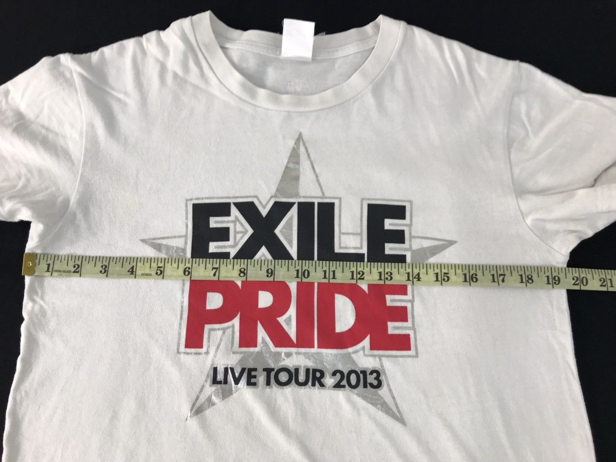 Japanese Brand × Vintage Exiles Tribe Live Tour 2013 Spell Out Logo List Band Tee Size M / US 6-8 / IT 42-44 - 9 Thumbnail