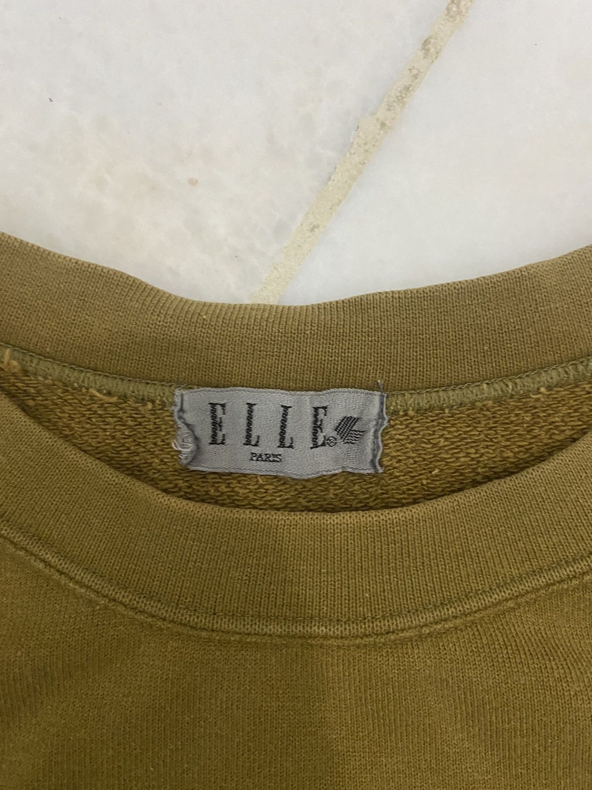 Japanese Brand Elle Paris Big Logo Vintage Sweatshirt Size US M / EU 48-50 / 2 - 6 Thumbnail