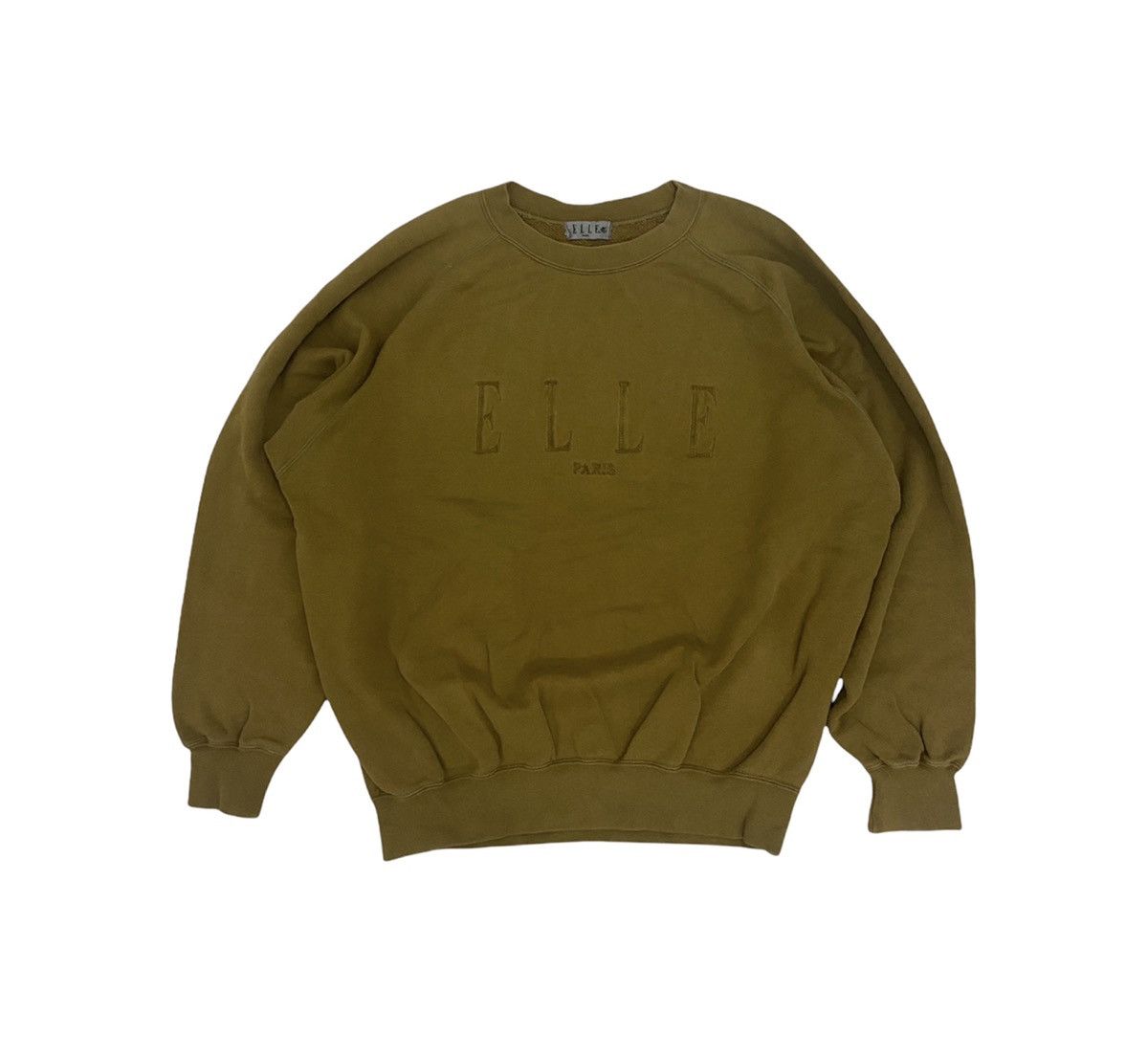 Japanese Brand Elle Paris Big Logo Vintage Sweatshirt Size US M / EU 48-50 / 2 - 1 Thumbnail