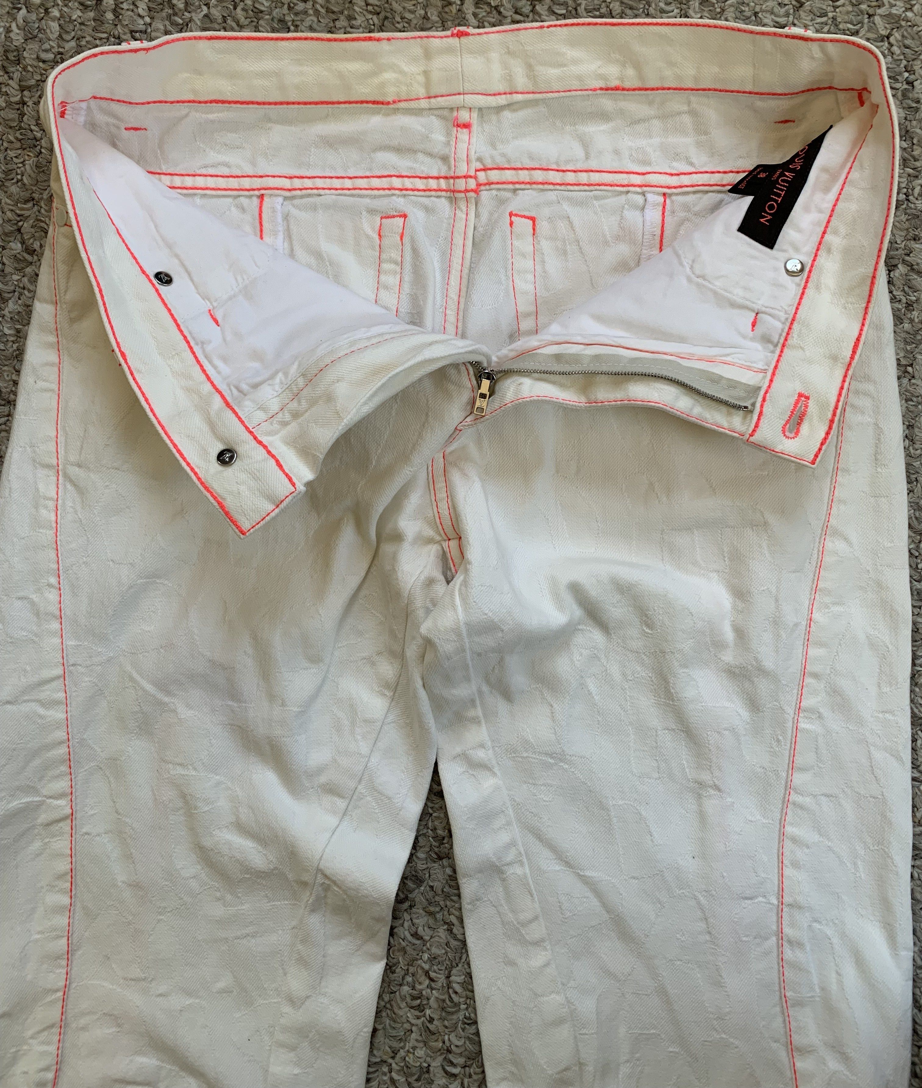 Louis Vuitton × Stephen Sprouse F/W 2008 Louis Vuitton x Stephen Sprouse VIP Graffiti Denim Size US 30 / EU 46 - 9 Thumbnail