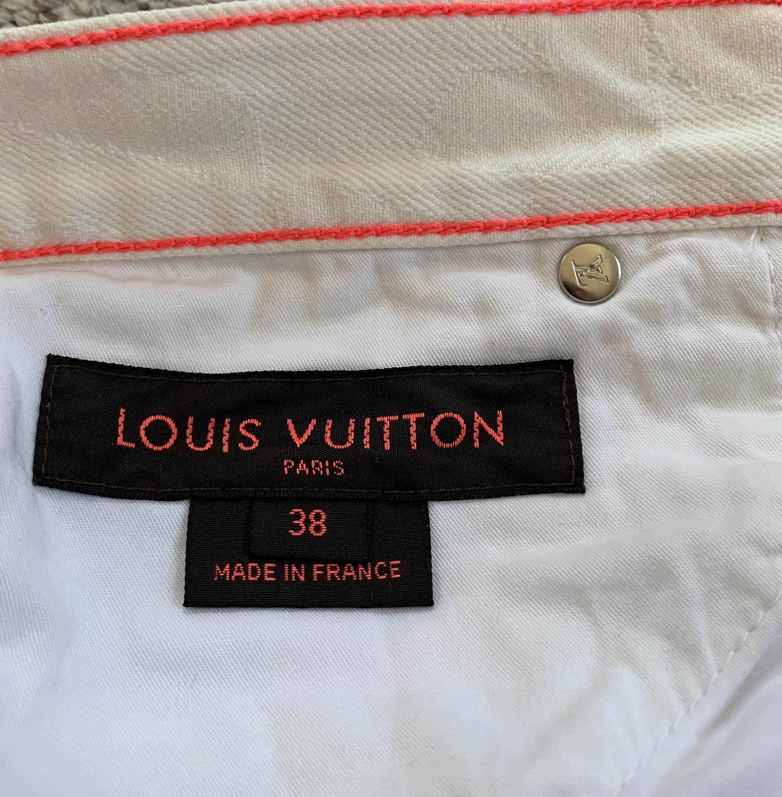 Louis Vuitton × Stephen Sprouse F/W 2008 Louis Vuitton x Stephen Sprouse VIP Graffiti Denim Size US 30 / EU 46 - 10 Thumbnail