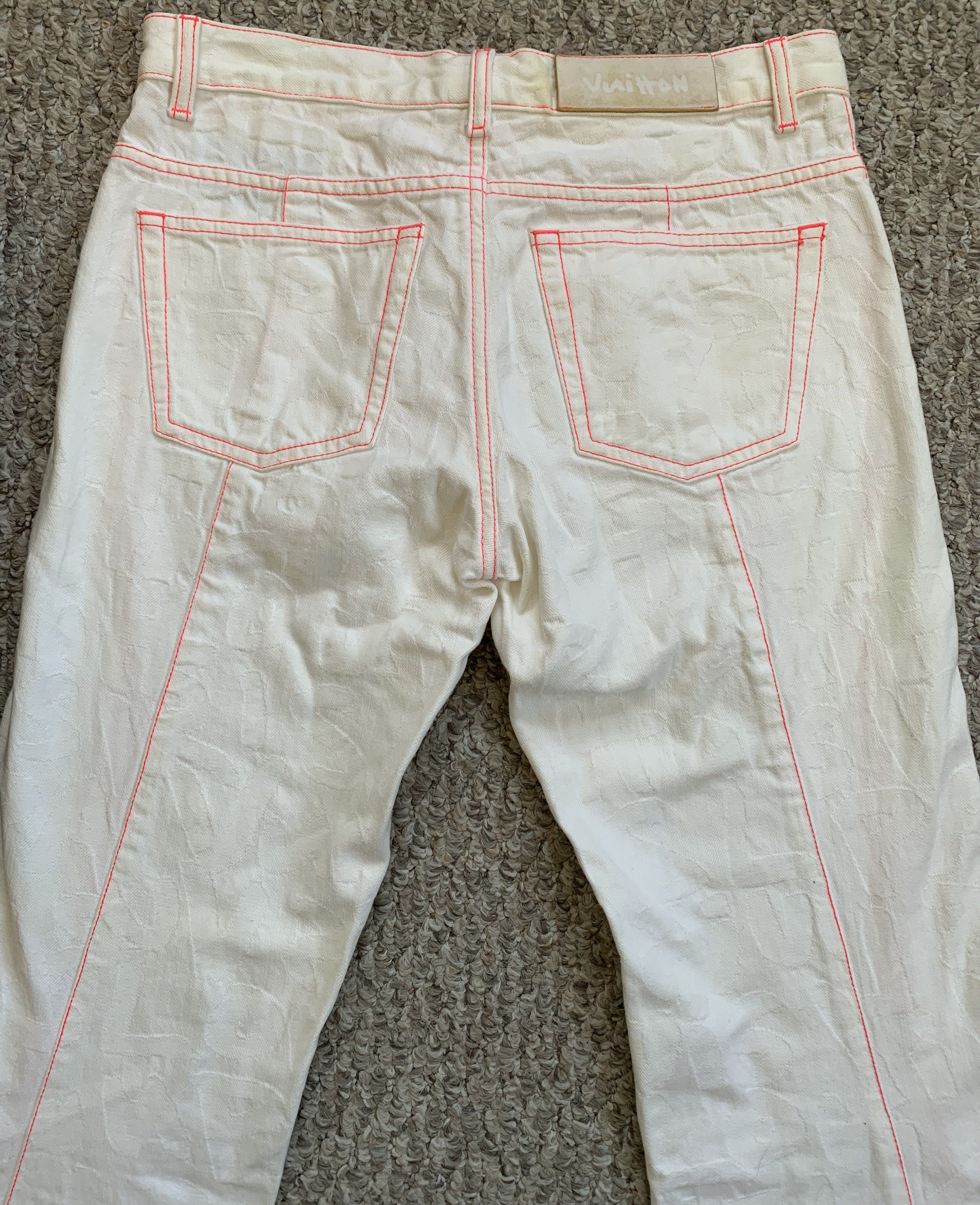 Louis Vuitton × Stephen Sprouse F/W 2008 Louis Vuitton x Stephen Sprouse VIP Graffiti Denim Size US 30 / EU 46 - 6 Thumbnail