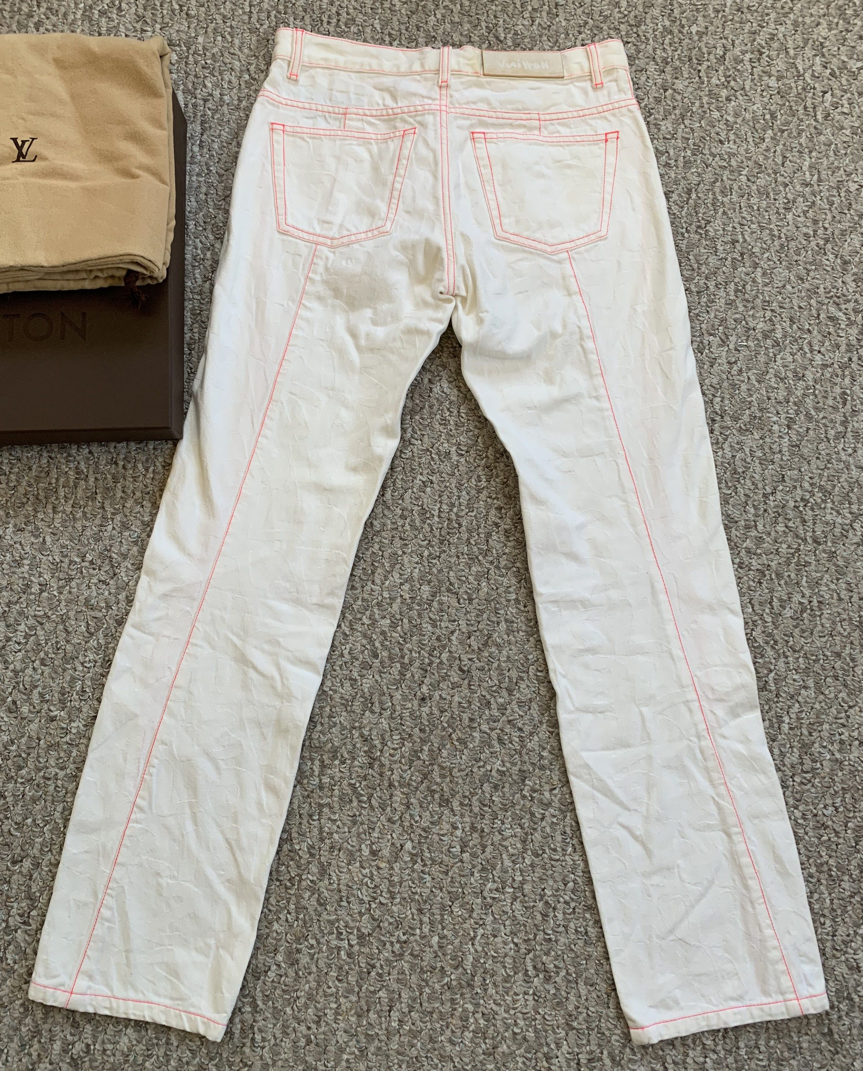 Louis Vuitton × Stephen Sprouse F/W 2008 Louis Vuitton x Stephen Sprouse VIP Graffiti Denim Size US 30 / EU 46 - 5 Thumbnail
