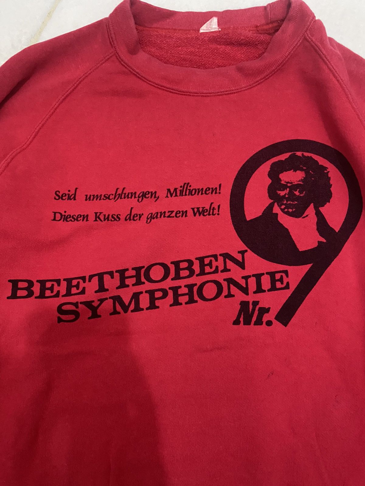 Band Tees × Vintage Vintage Beethoven Rip Off Sweatshirt Japan Made Size US M / EU 48-50 / 2 - 11 Thumbnail
