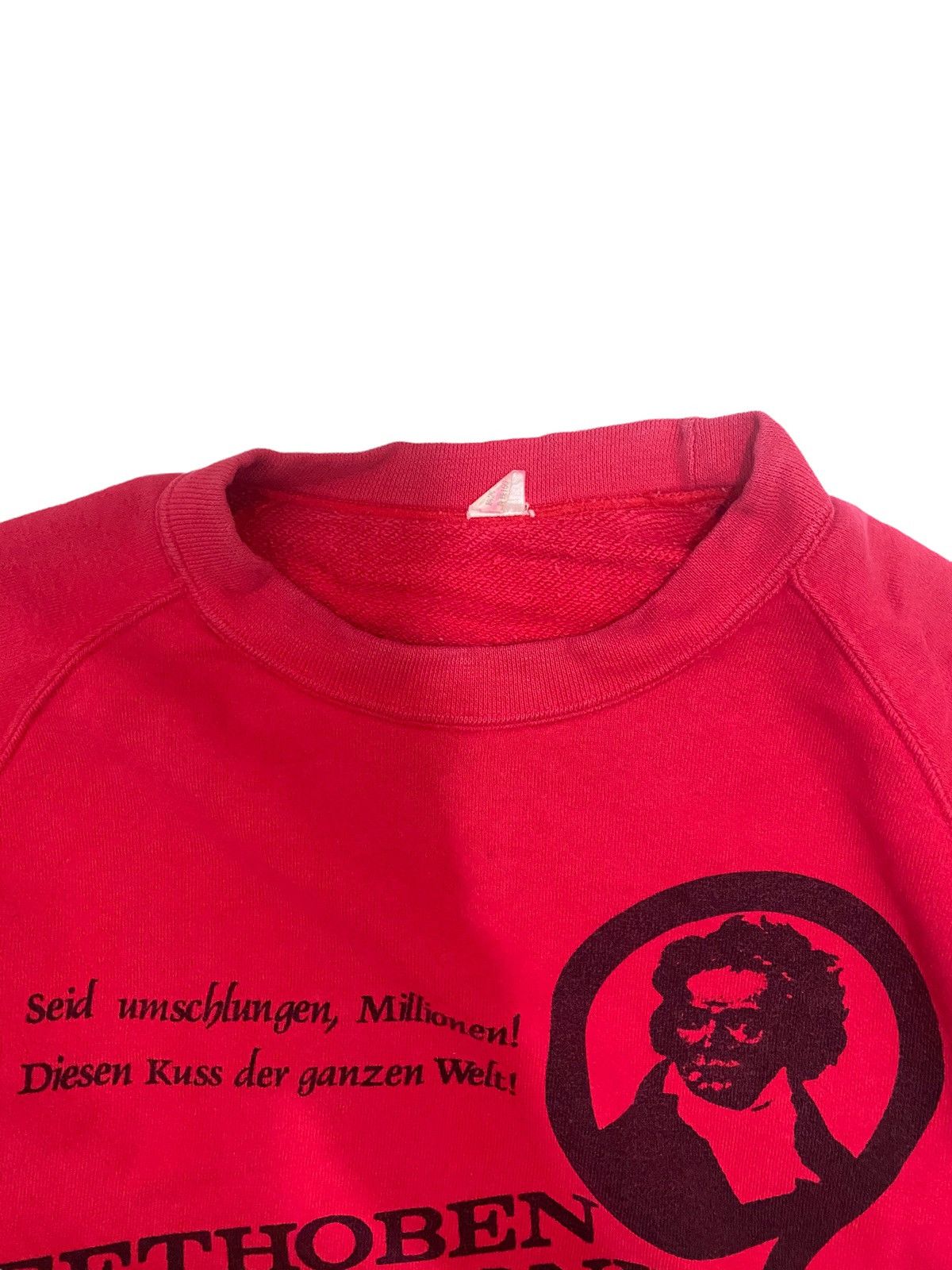 Band Tees × Vintage Vintage Beethoven Rip Off Sweatshirt Japan Made Size US M / EU 48-50 / 2 - 4 Thumbnail