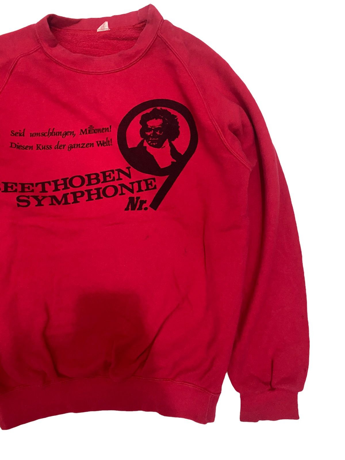 Band Tees × Vintage Vintage Beethoven Rip Off Sweatshirt Japan Made Size US M / EU 48-50 / 2 - 3 Thumbnail