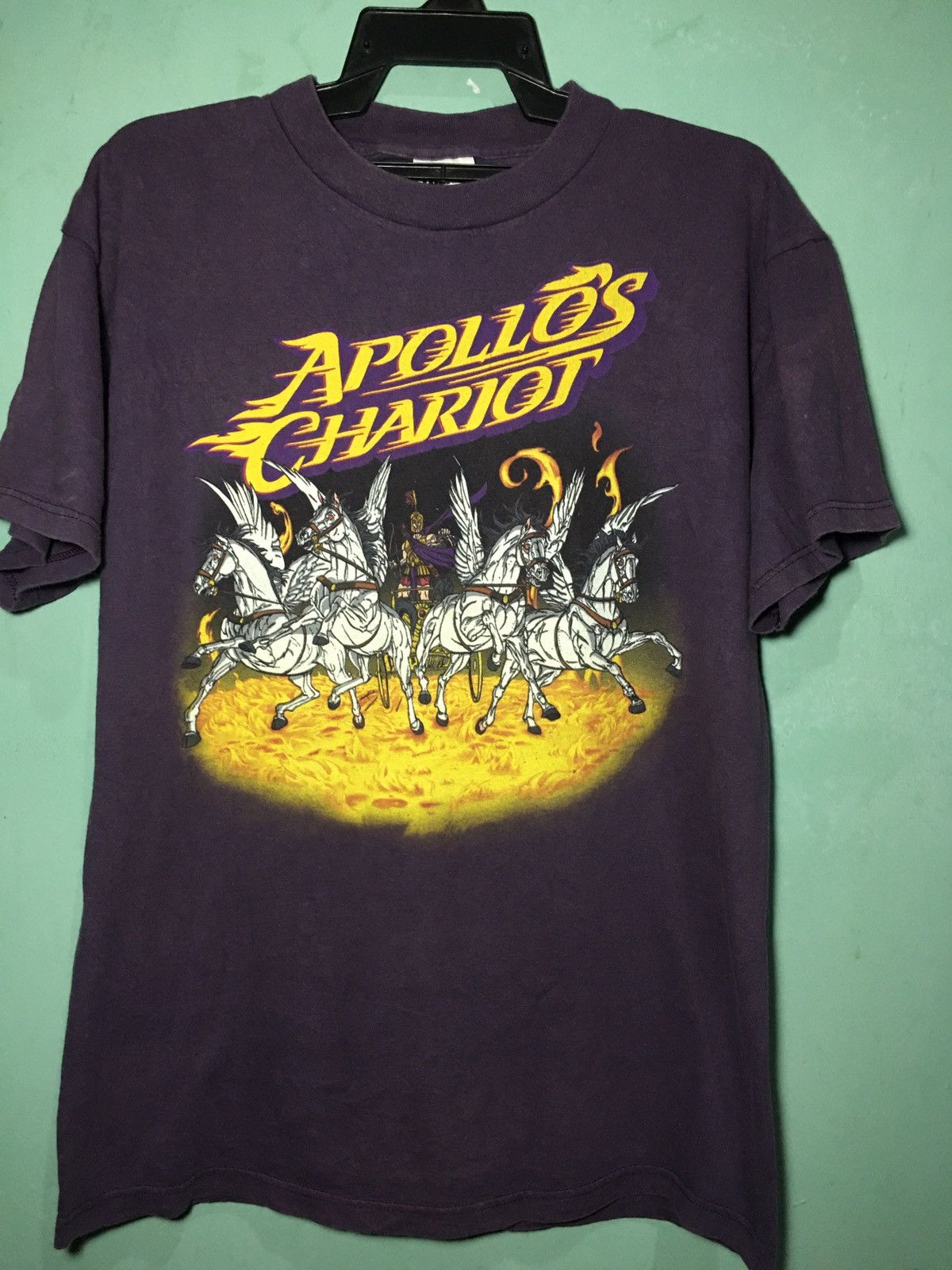 Rare × Streetwear × Vintage vintage apollo chariot theme park greek ...