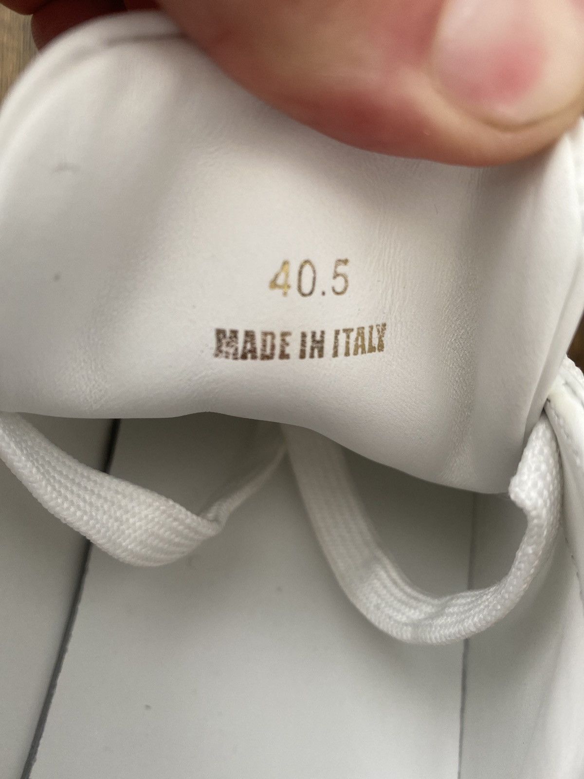 Versace Versace Greca Sneaker - White Size US 7.5 / EU 40-41 - 5 Thumbnail
