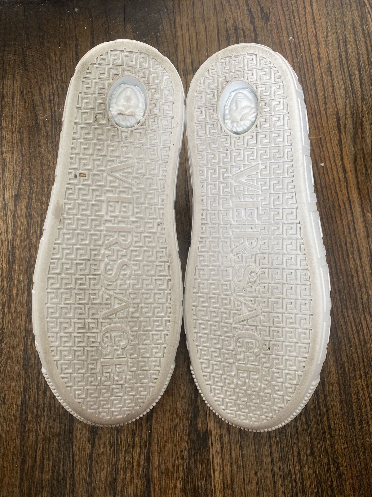 Versace Versace Greca Sneaker - White Size US 7.5 / EU 40-41 - 6 Thumbnail