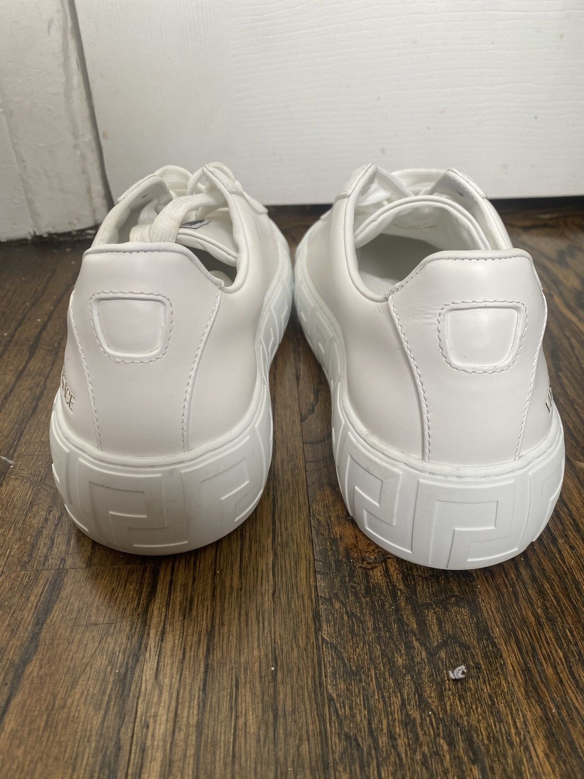Versace Versace Greca Sneaker - White Size US 7.5 / EU 40-41 - 2 Thumbnail