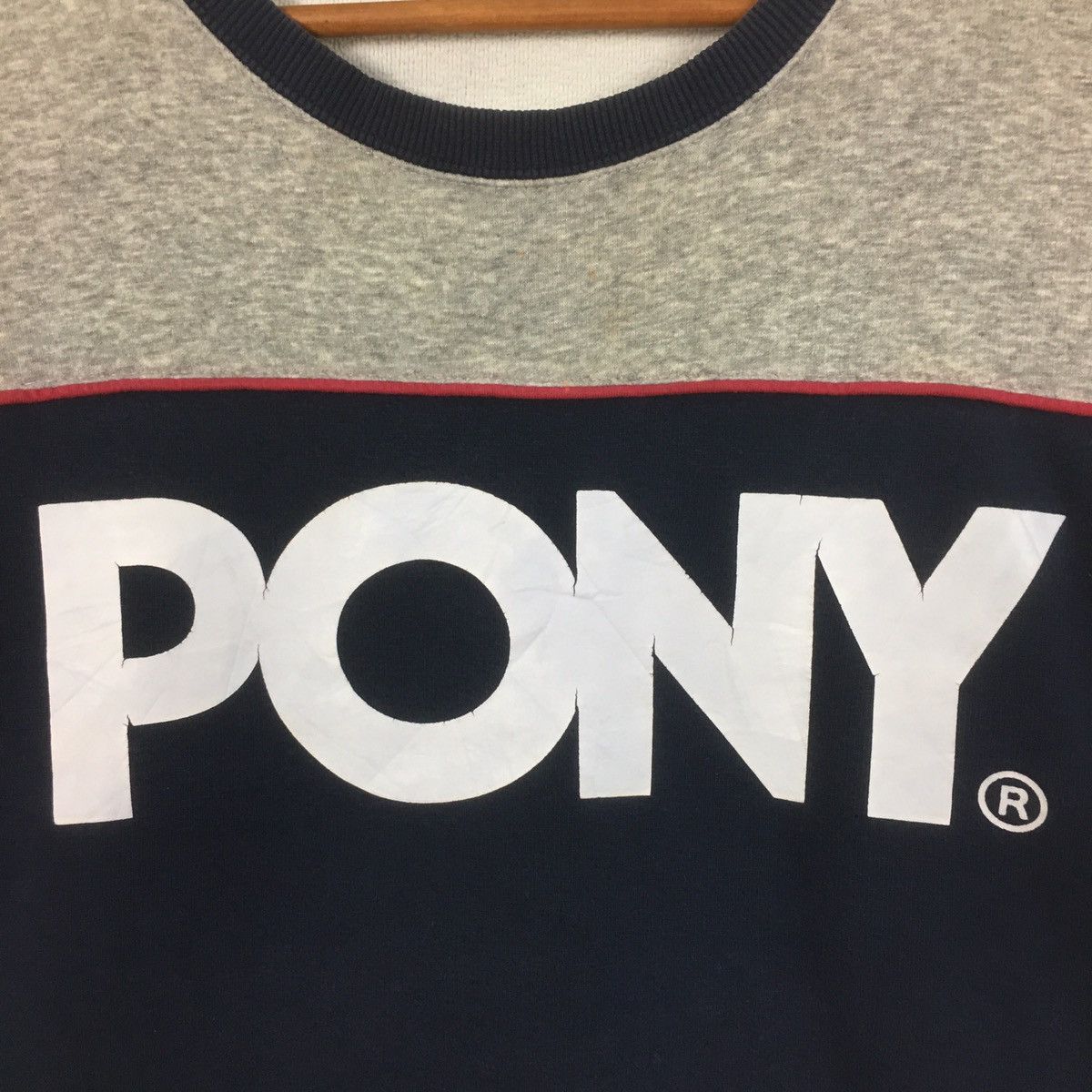 PONY × Vintage Vintage Pony Sweatshirt Biglogo Pony Size US S / EU 44-46 / 1 - 3 Thumbnail