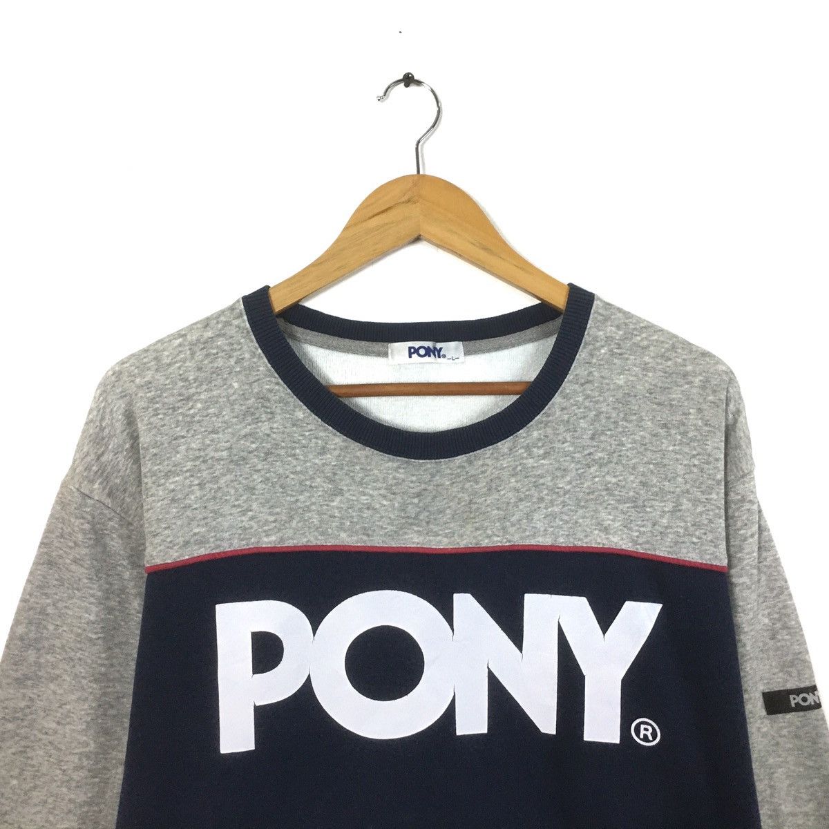 PONY × Vintage Vintage Pony Sweatshirt Biglogo Pony Size US S / EU 44-46 / 1 - 2 Thumbnail