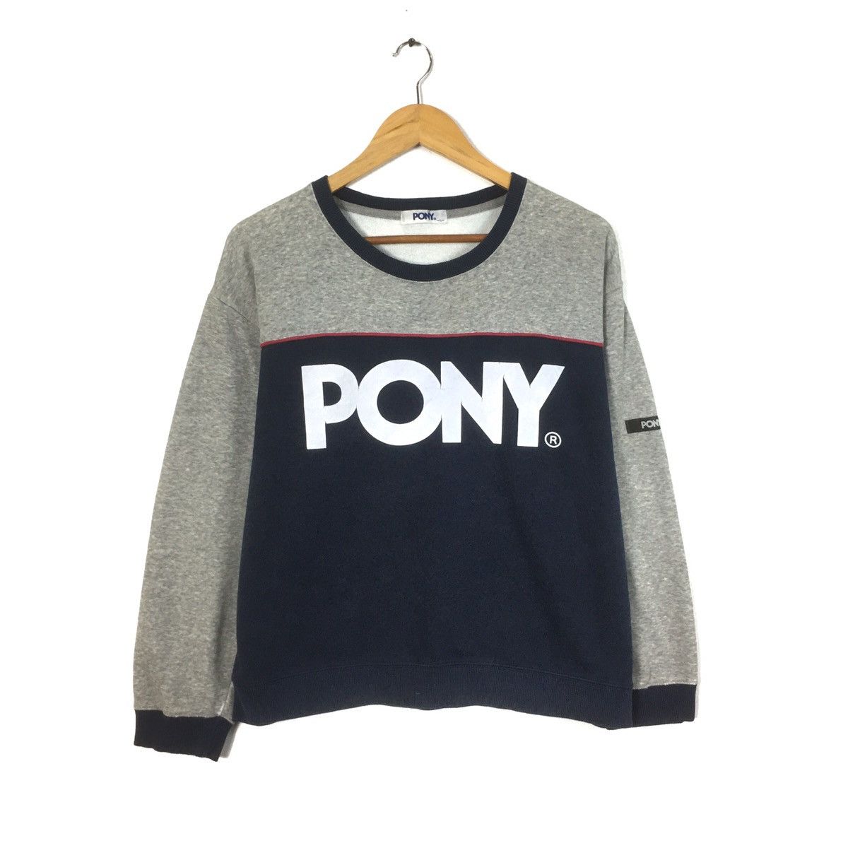 Vintage Pony Sweatshirt Biglogo Pony