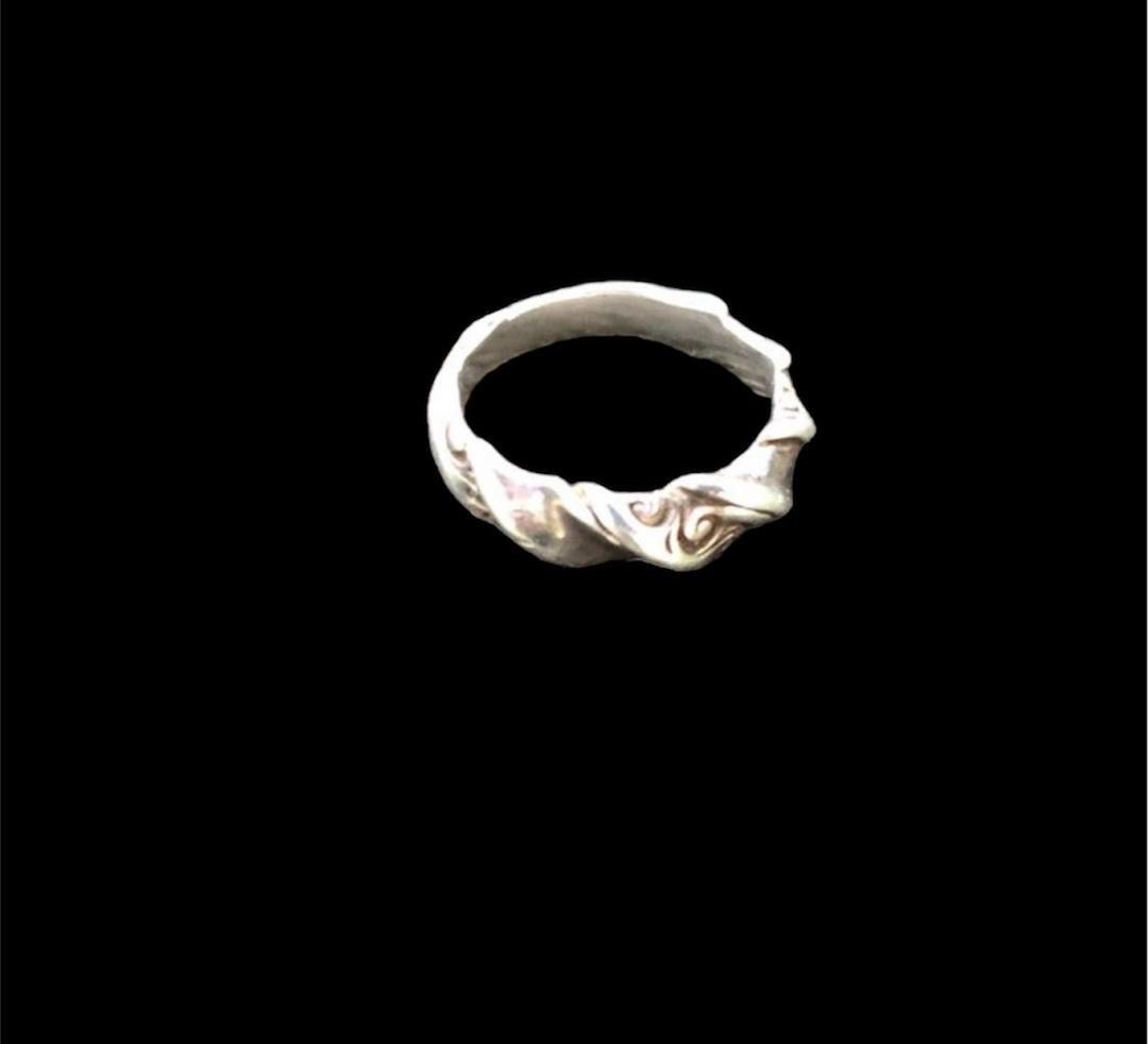 image of 1 Of 1 x 925 Silver Saad Silver 925 Rings, Men's