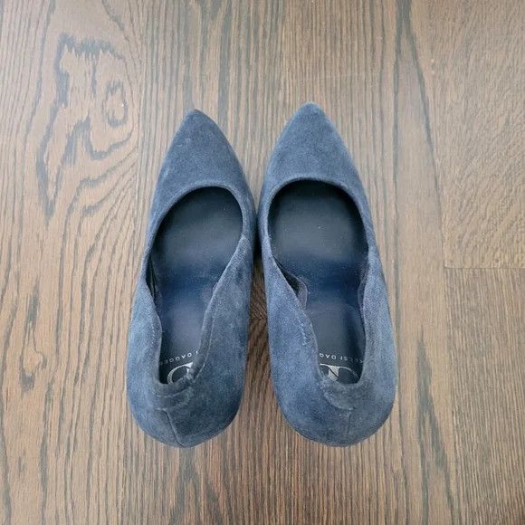 Vacation Kelsi Dagger Brette Suede Platform Almond Toe Stiletto Pumps Size US 9.5 / IT 39.5 - 7 Thumbnail