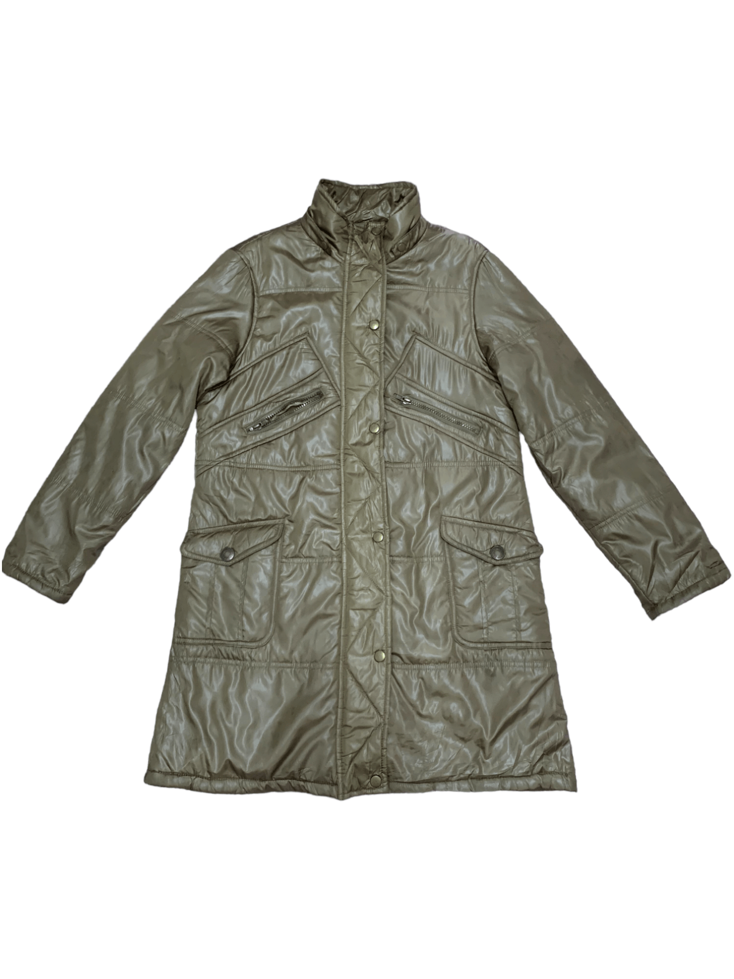 Japanese Brand SALES 🔥 Vintage Japanese Brand Multi Pocket Puffer Jacket Size US M / EU 48-50 / 2 - 1 Thumbnail