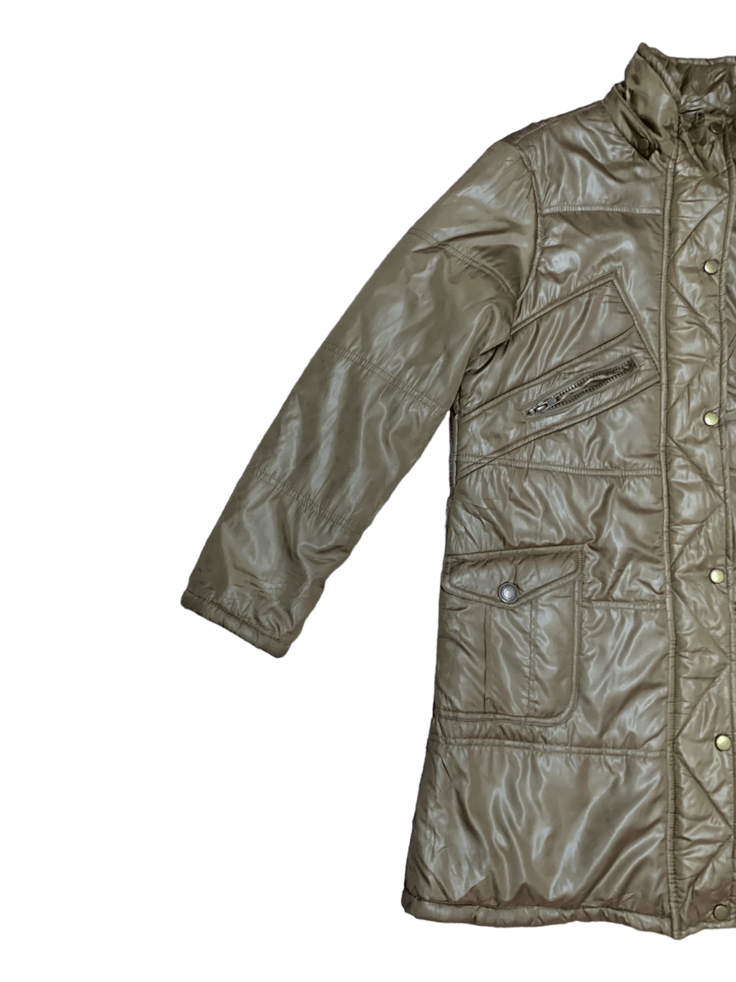Japanese Brand SALES 🔥 Vintage Japanese Brand Multi Pocket Puffer Jacket Size US M / EU 48-50 / 2 - 9 Thumbnail