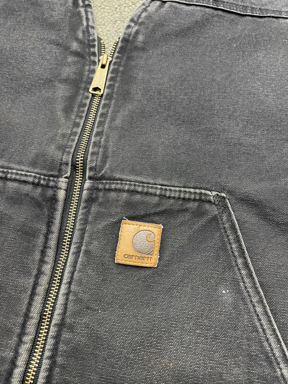 Carhartt Vintage V26 Carhartt Duck Faded Vest Jacket Size US XXL / EU 58 / 5 - 7 Thumbnail