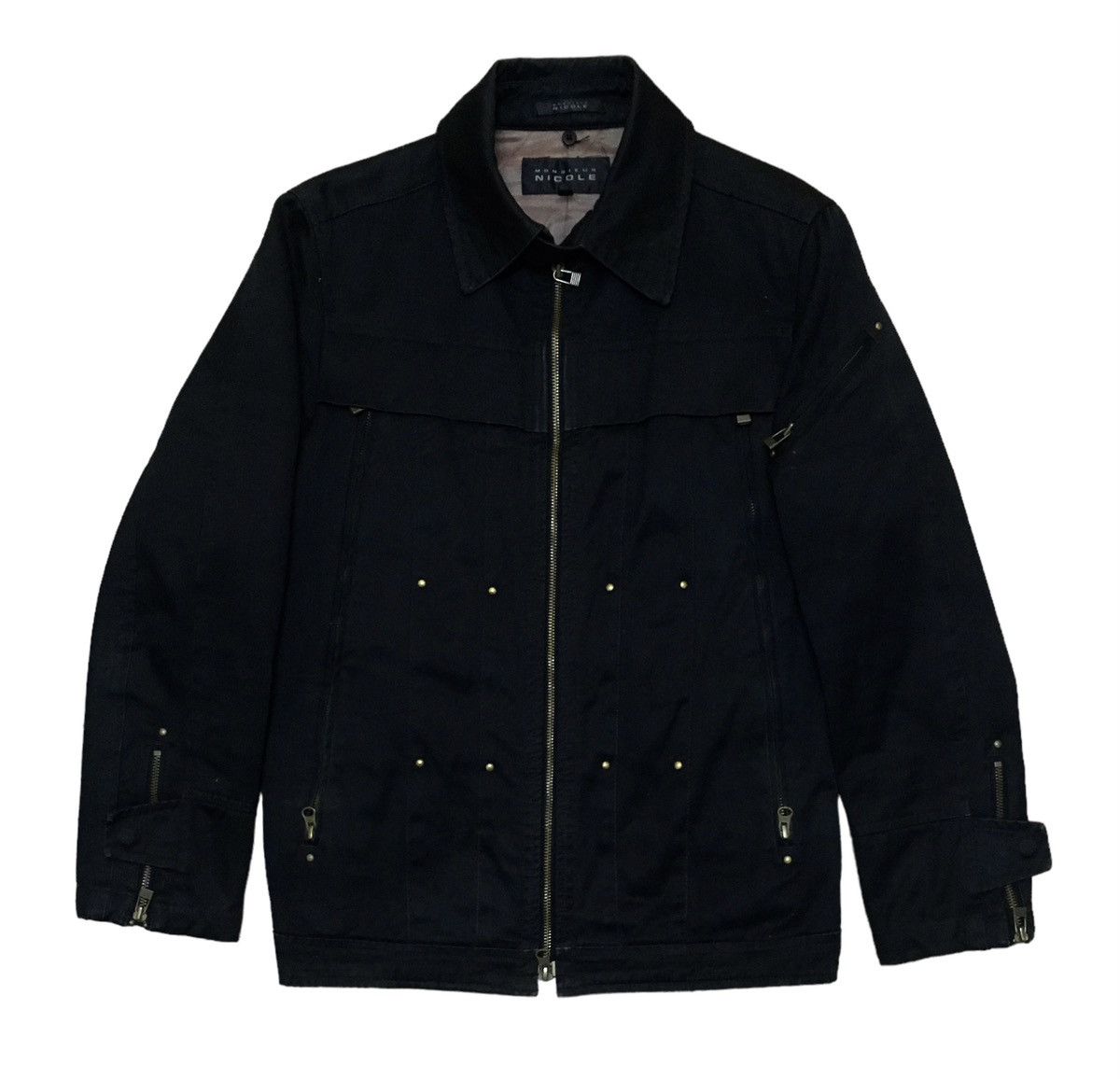Vintage Rare Design Vintage Monsieur Nicole Bondage Jacket 1990s Size US M / EU 48-50 / 2 - 1 Thumbnail