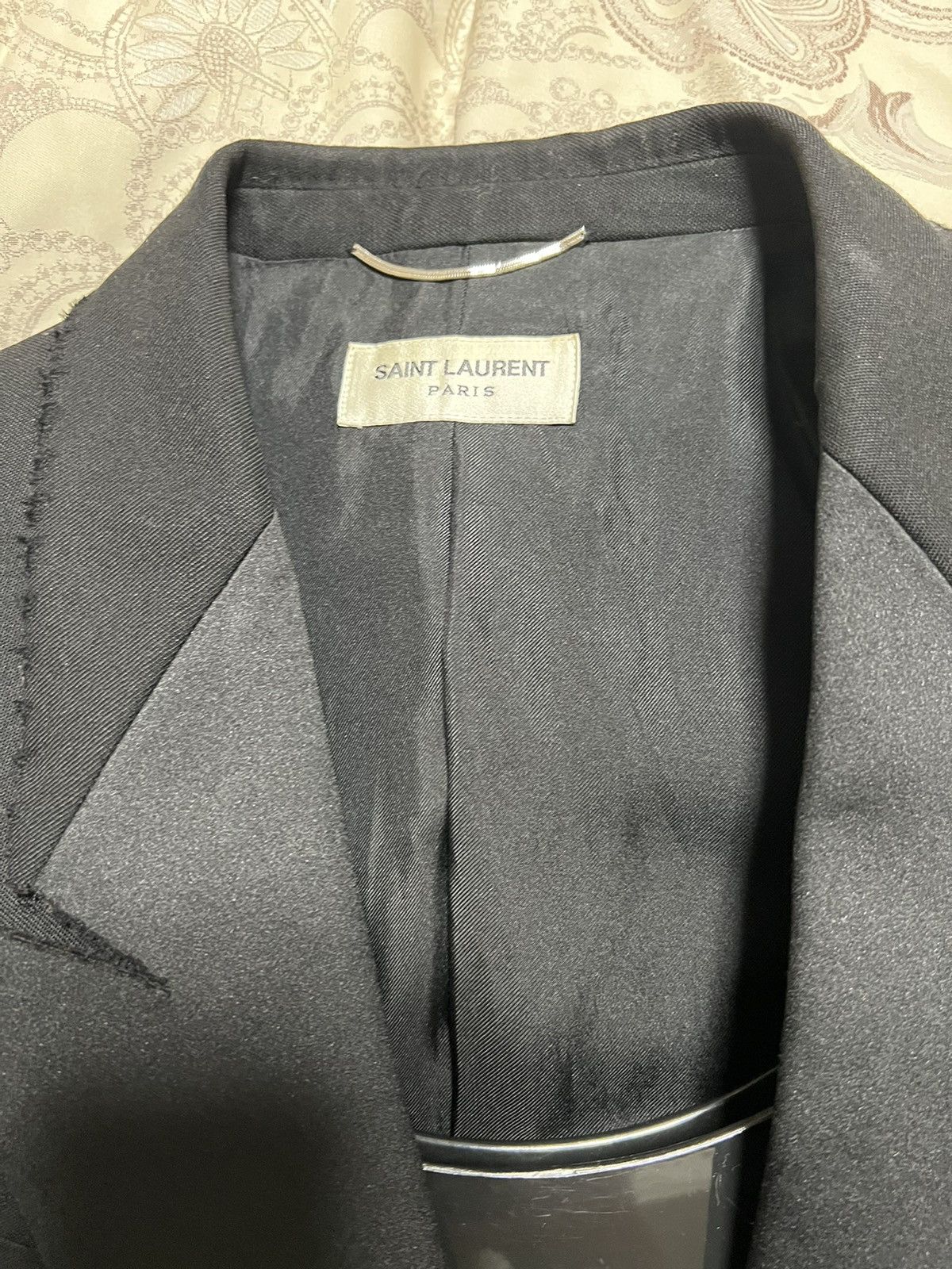 Saint Laurent Paris Rare-Cropped SS17 double breasted jacket Size US S / EU 44-46 / 1 - 6 Thumbnail