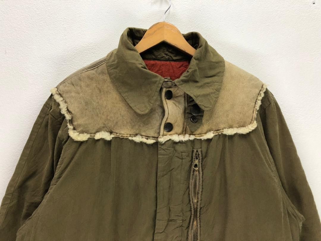 Other Sunny Brook Army Style Heavy Jacket italy Made Size US XL / EU 56 / 4 - 2 Thumbnail