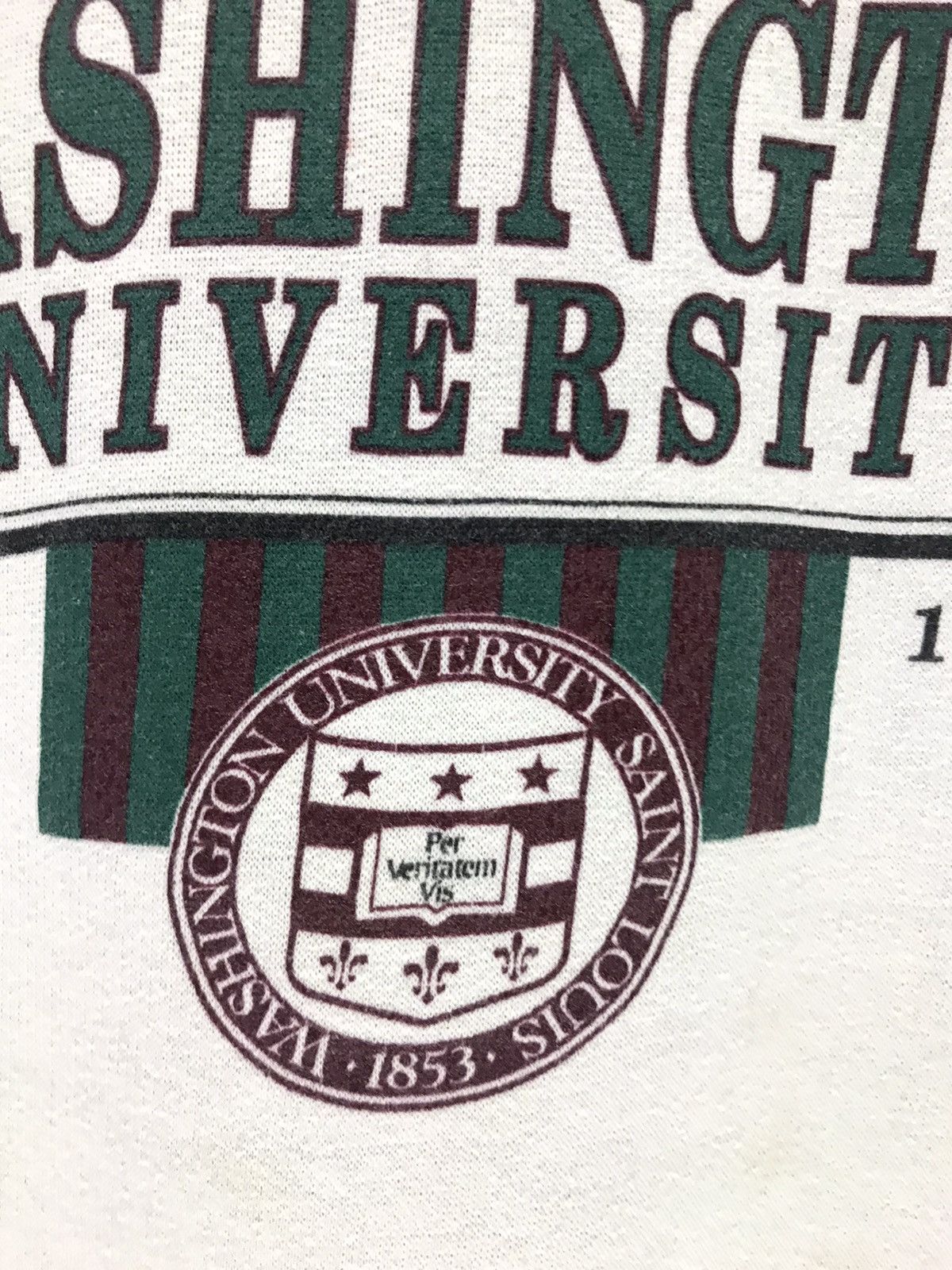 Vintage Vintage Washington University College Sweatshirt Size US L / EU 52-54 / 3 - 4 Thumbnail