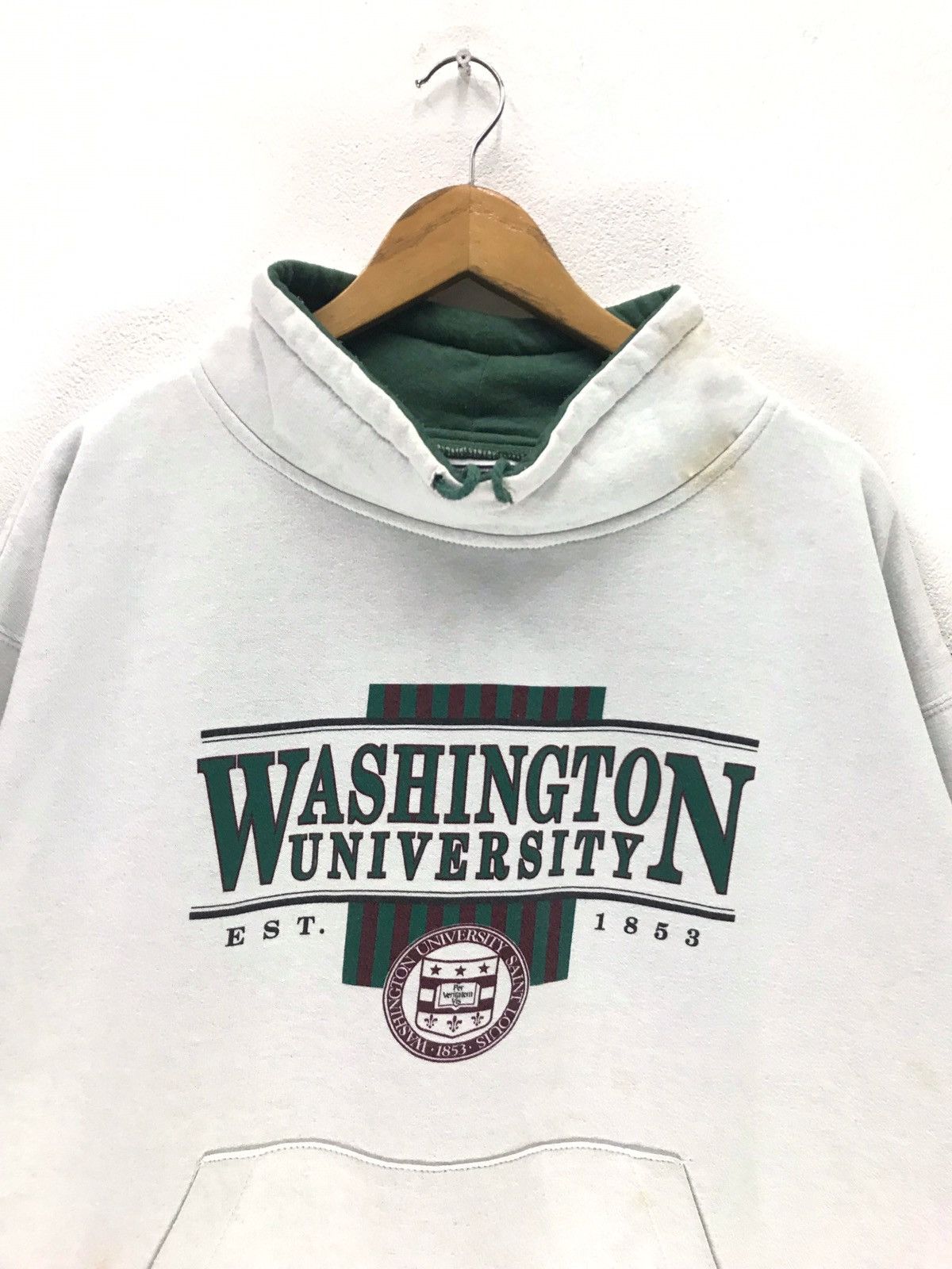 Vintage Vintage Washington University College Sweatshirt Size US L / EU 52-54 / 3 - 2 Thumbnail