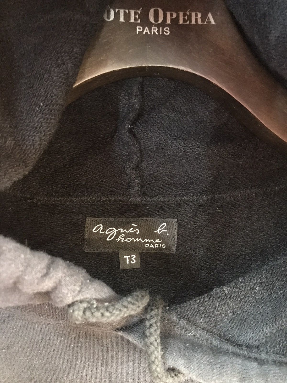 Japanese Brand × agnes b. ‼️VTG AGNES B HOODIE SPELLOUT‼️ Size US L / EU 52-54 / 3 - 4 Thumbnail