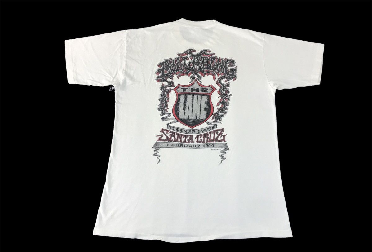Billabong × Vintage 90s 1994 Billabong The Steamer Lane Santa Cruz LA Big Logo Size US L / EU 52-54 / 3 - 1 Thumbnail