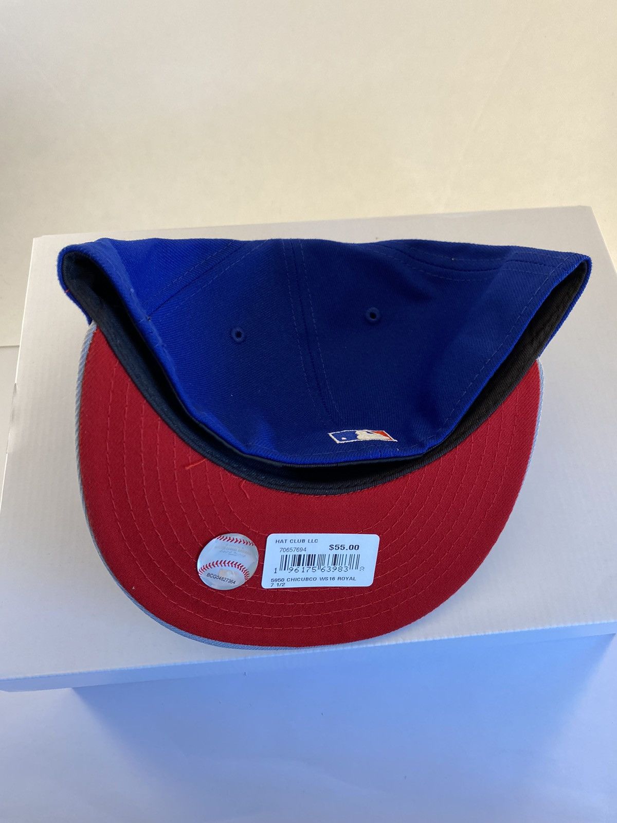 Hat Club × New Era Hat Club Cubs 2016 World Series Fitted 7 1/2 Size ONE SIZE - 3 Thumbnail