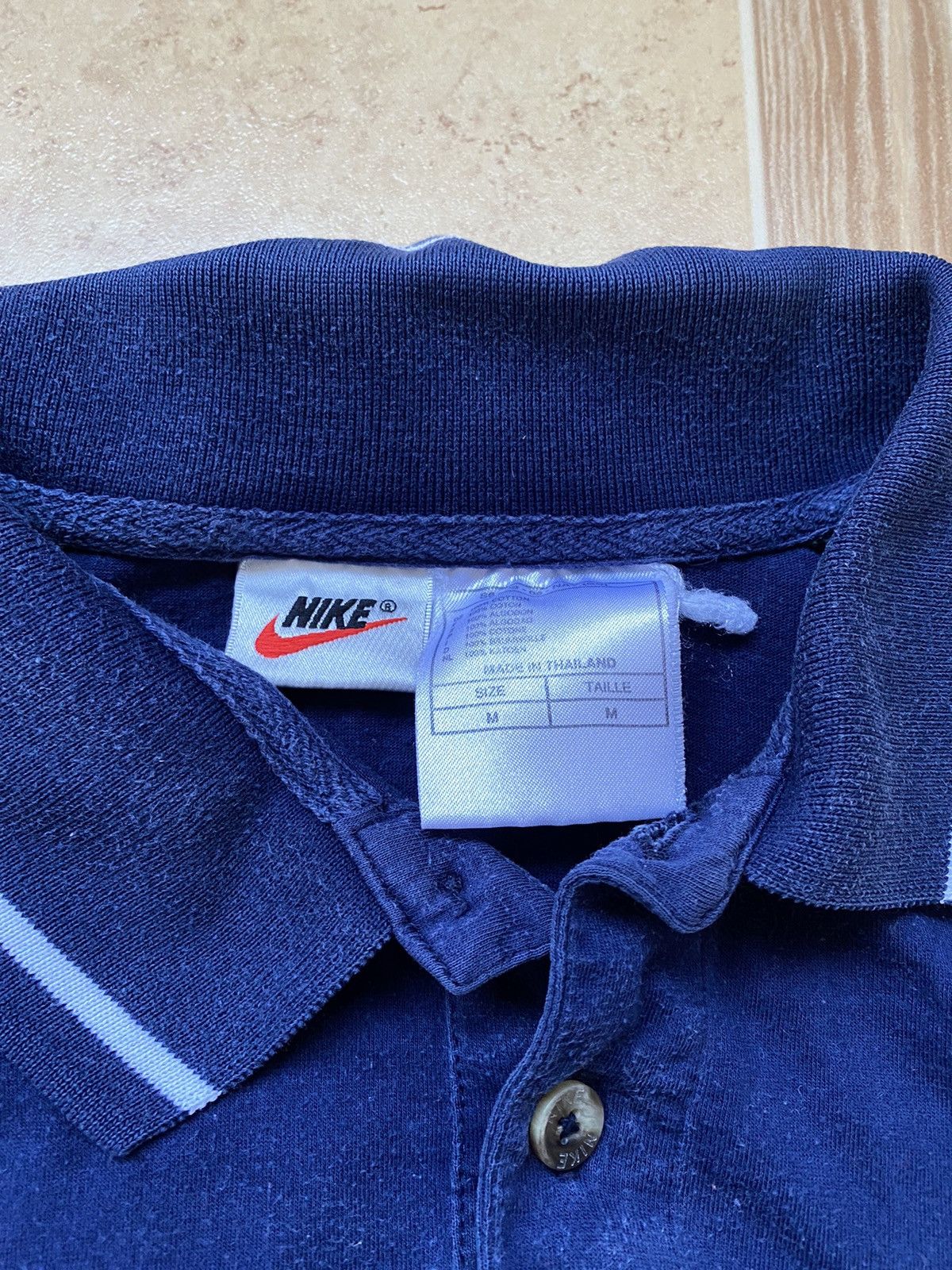 Nike NIKE TN COURT RARE MIDDLE SWOOSH LOGO BUTTON UP POLO Size US M / EU 48-50 / 2 - 5 Thumbnail