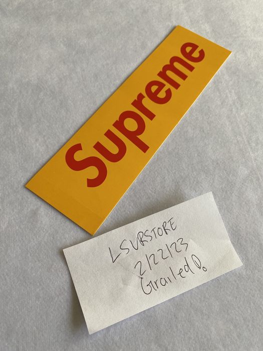 Supreme Supreme West Hollywood Store Opening Box Logo Sticker