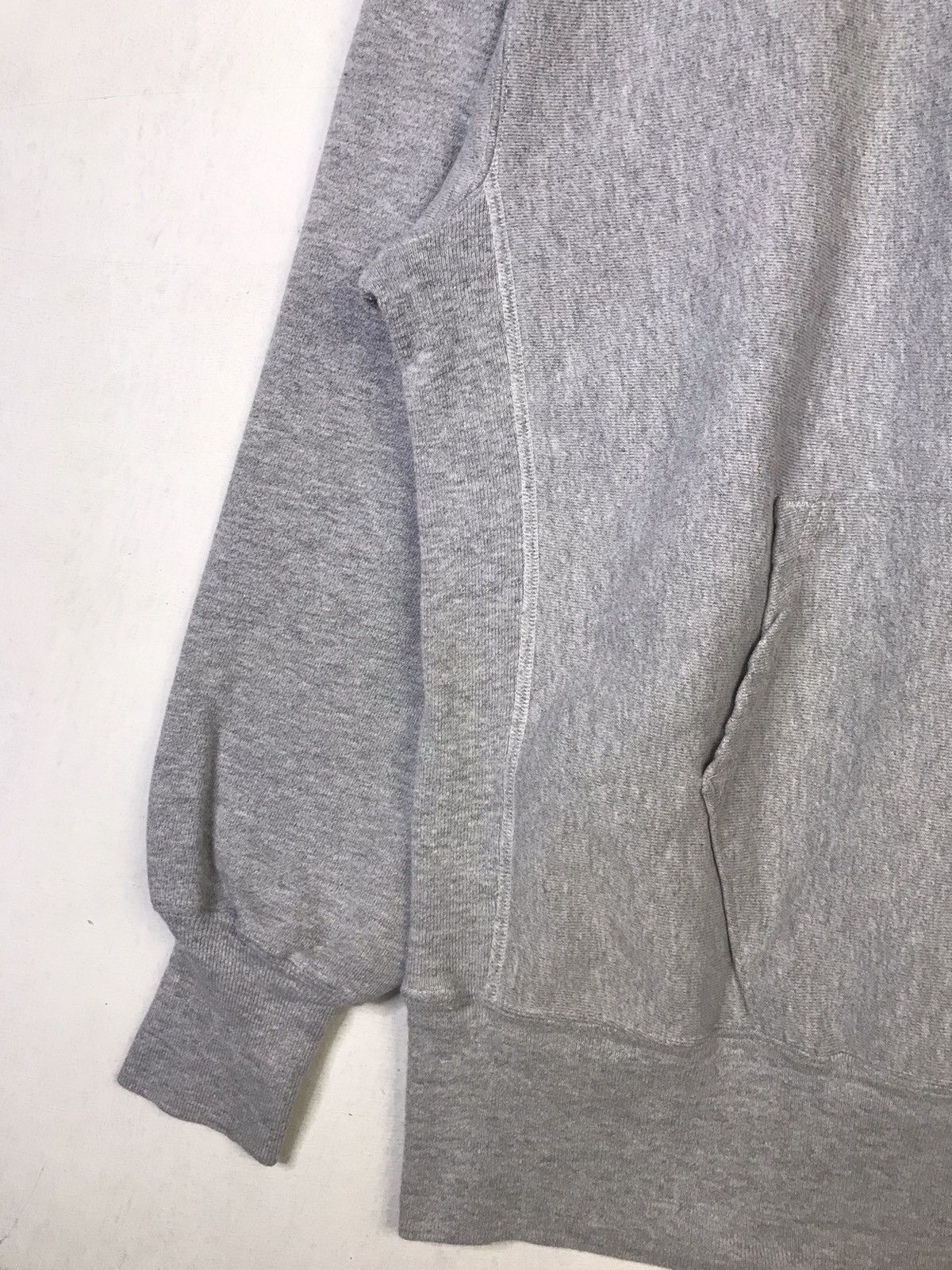 Champion × Vintage OG 1990s Reverse Weave Silver Hoodie Size US XL / EU 56 / 4 - 5 Thumbnail