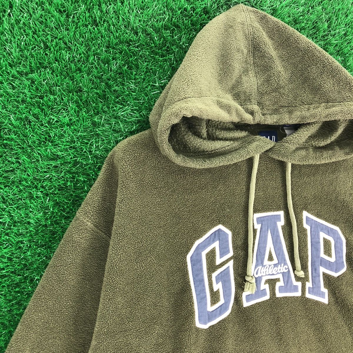 Gap Vintage GAP Athletic OG Pullover Fleece Sweater Hoodie Size US XXL / EU 58 / 5 - 2 Thumbnail