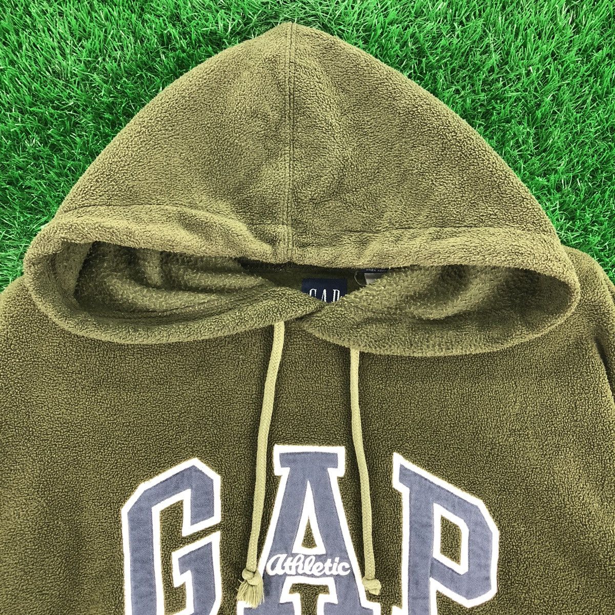 Gap Vintage GAP Athletic OG Pullover Fleece Sweater Hoodie Size US XXL / EU 58 / 5 - 7 Thumbnail