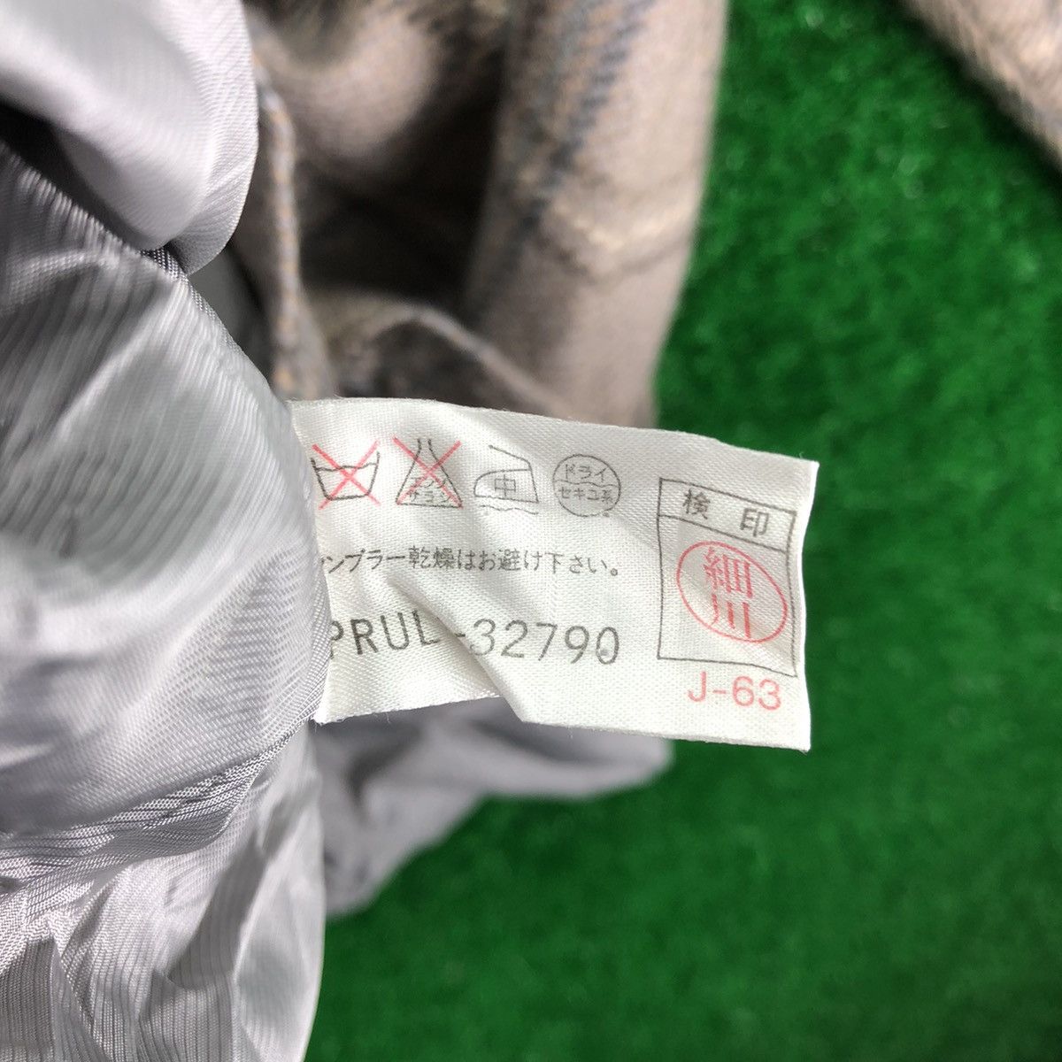 Christian Audigier Vintage Christian Aujard Paris Jacket Big Collar Checkered Size L / US 10 / IT 46 - 14 Thumbnail