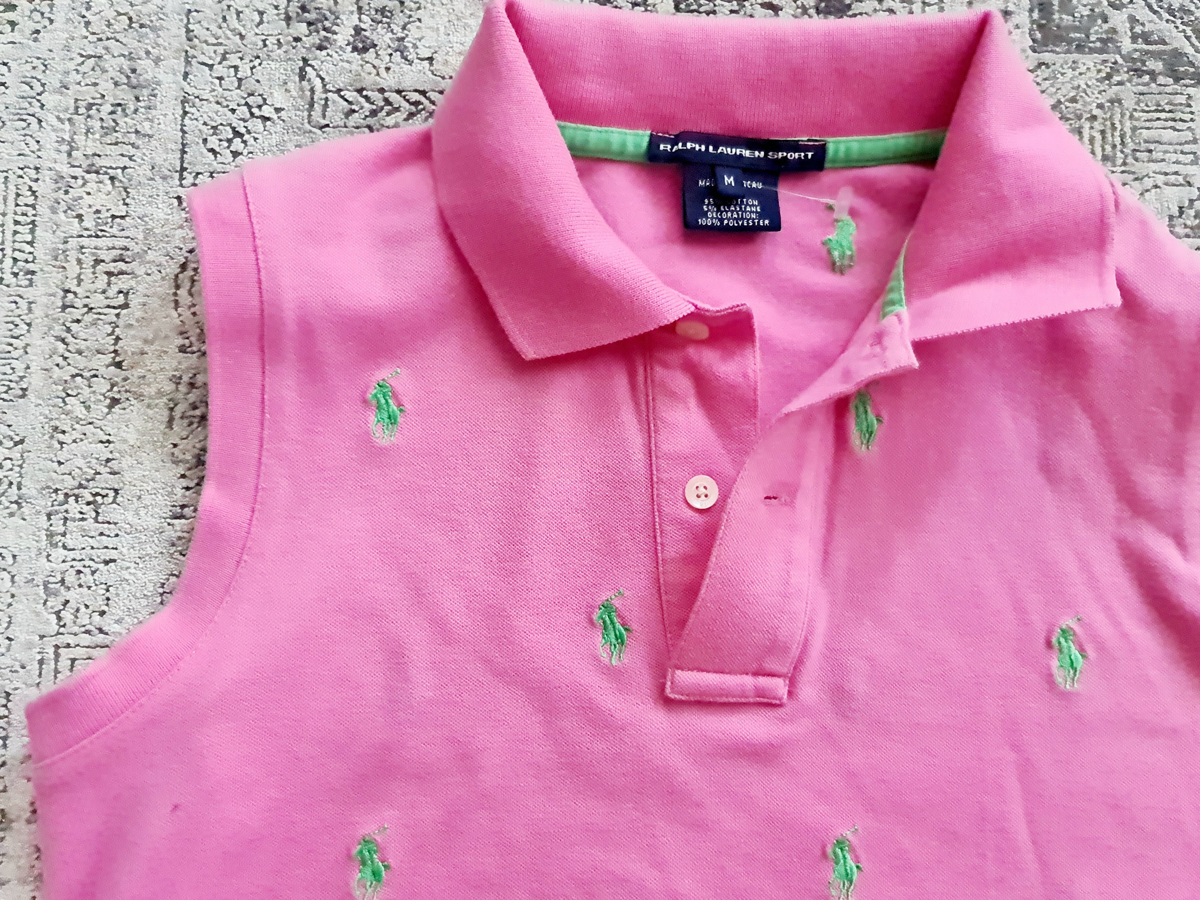 Polo Ralph Lauren Ralph Lauren Sport All over Embroidered Pony Polo t-Shirt Size M / US 6-8 / IT 42-44 - 2 Thumbnail