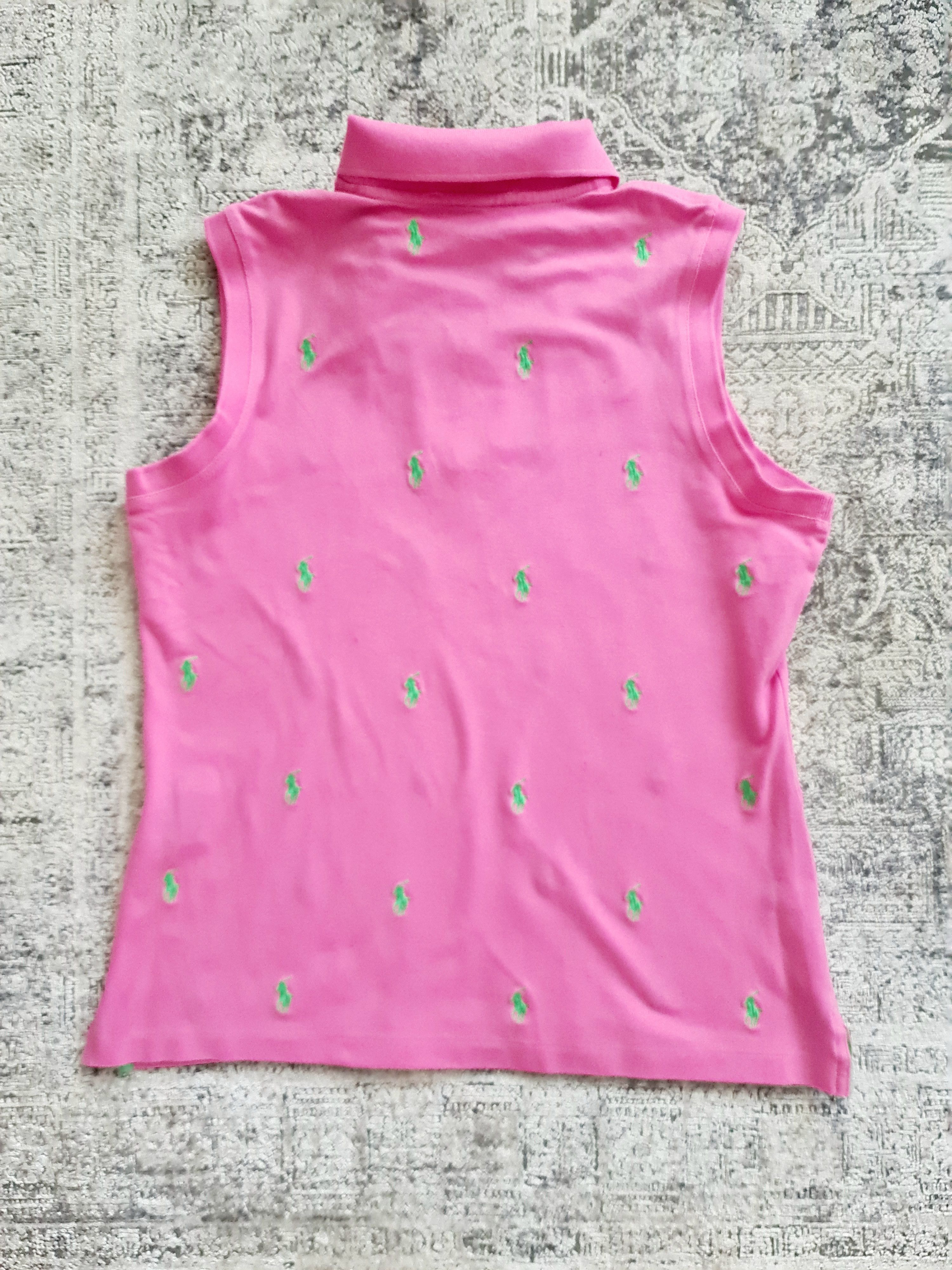 Polo Ralph Lauren Ralph Lauren Sport All over Embroidered Pony Polo t-Shirt Size M / US 6-8 / IT 42-44 - 3 Thumbnail