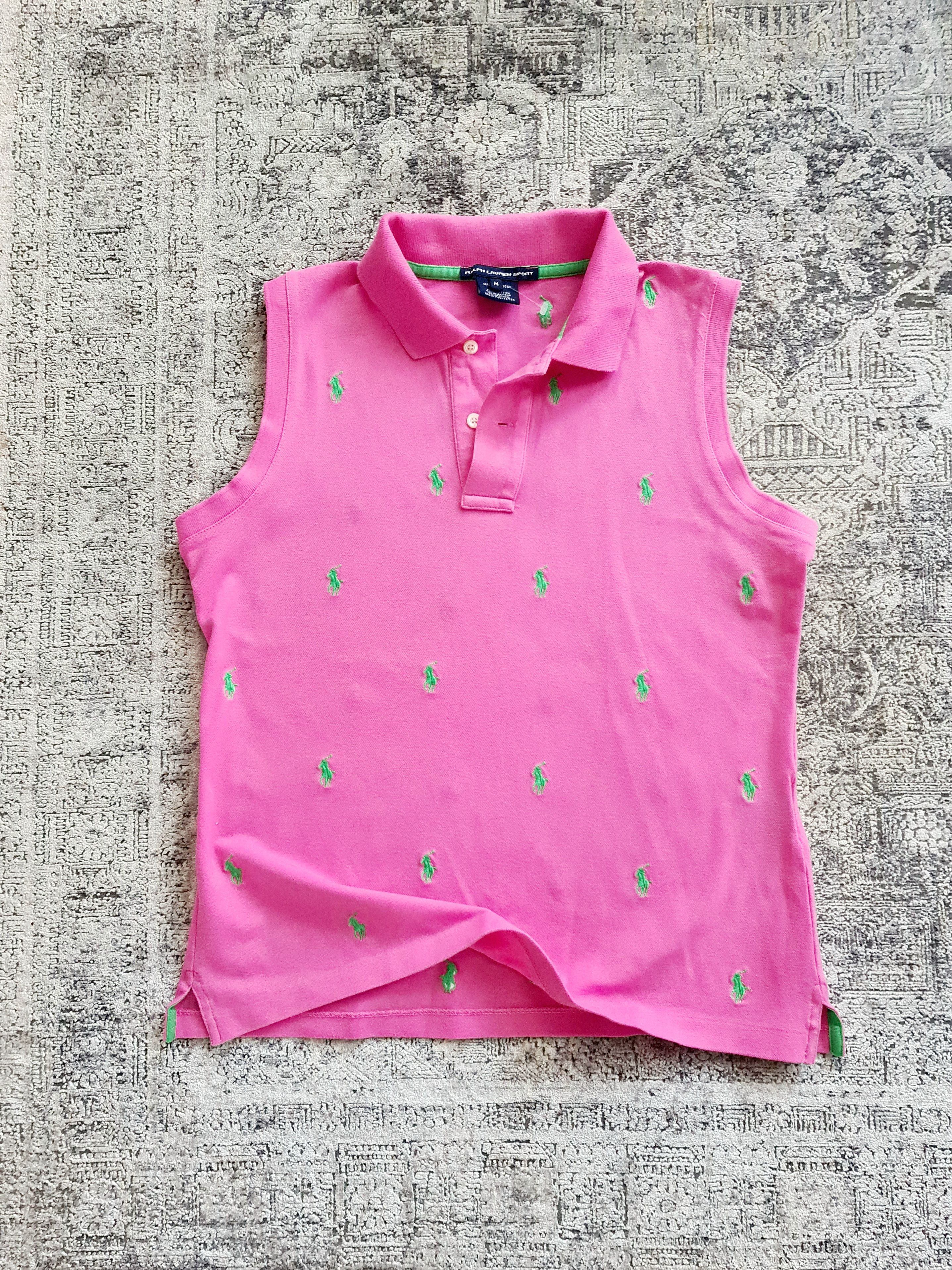 Polo Ralph Lauren Ralph Lauren Sport All over Embroidered Pony Polo t-Shirt Size M / US 6-8 / IT 42-44 - 1 Thumbnail