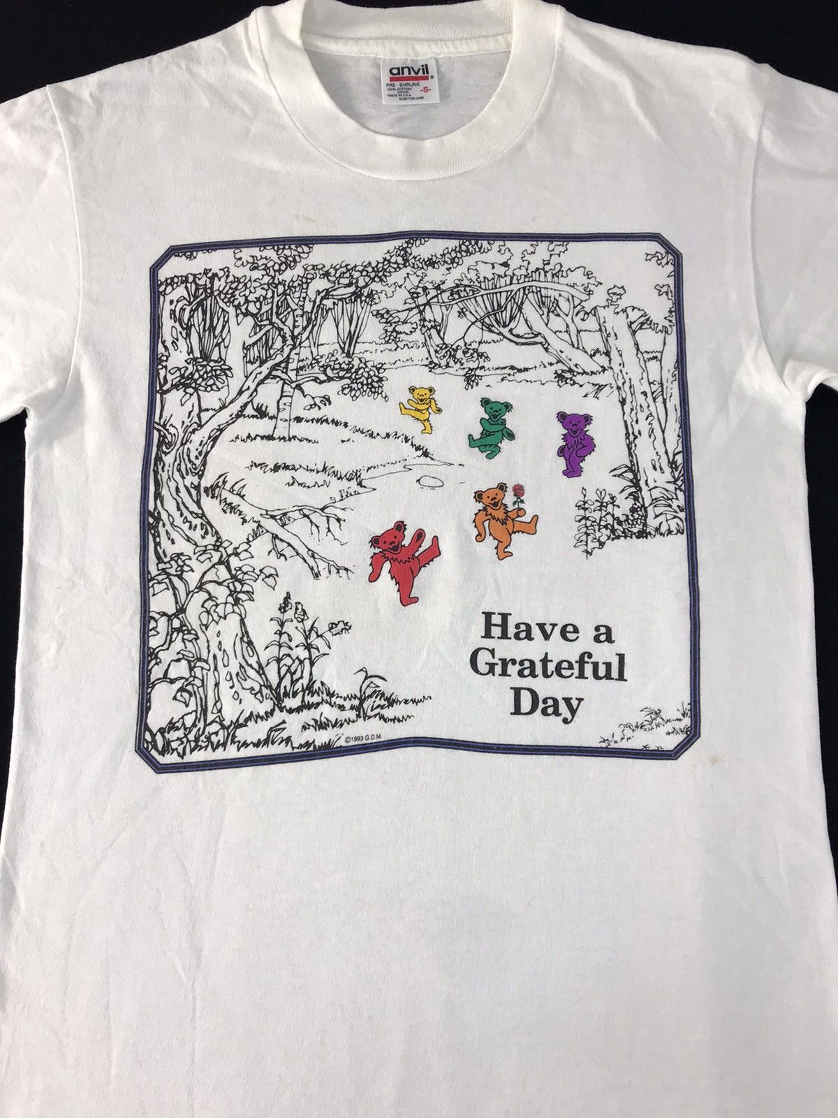 Band Tees × Grateful Dead Grateful Dead Forest Dancing Bear Band Tee Box Printed Size US S / EU 44-46 / 1 - 2 Thumbnail