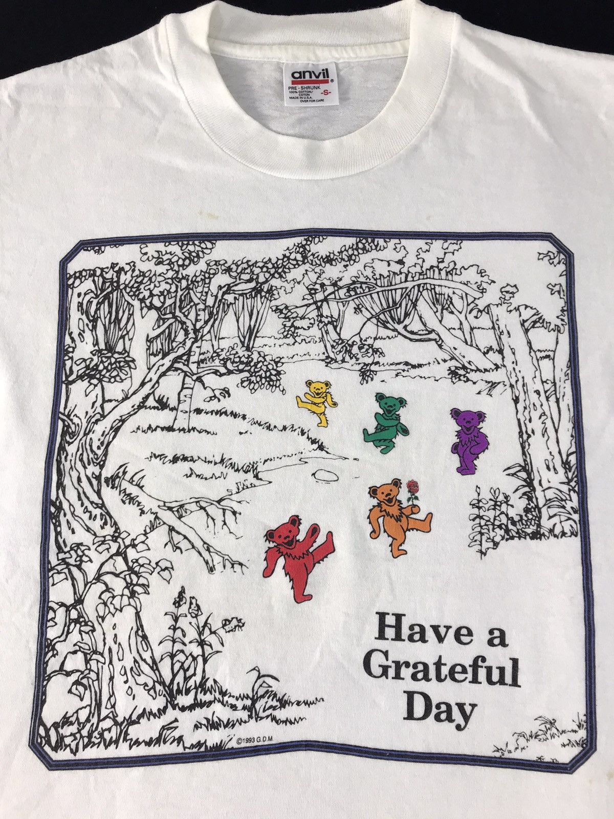 Band Tees × Grateful Dead Grateful Dead Forest Dancing Bear Band Tee Box Printed Size US S / EU 44-46 / 1 - 3 Thumbnail