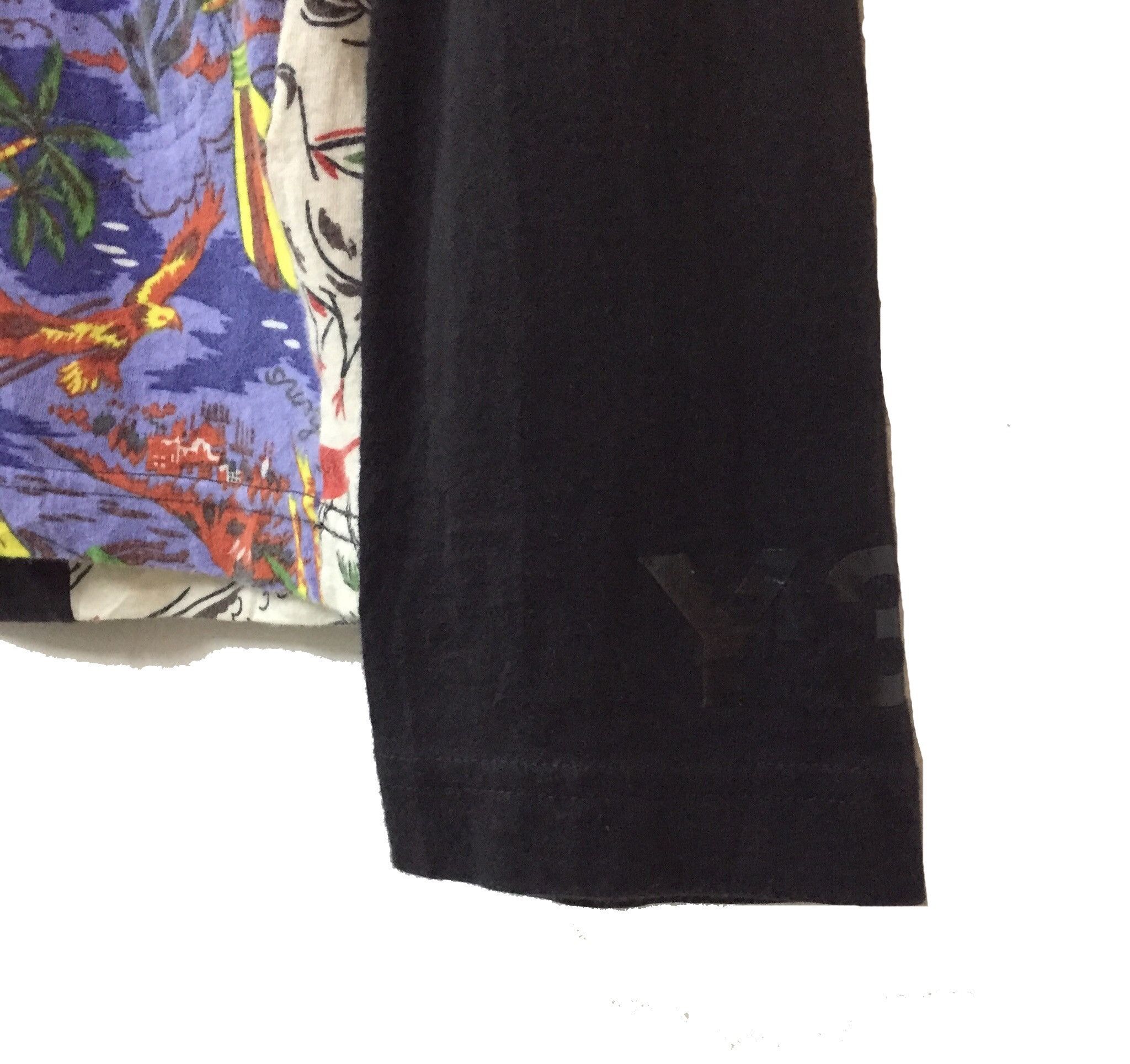 Yohji Yamamoto ADIDAS X YOHJI YAMAMOTO Y-3 PATCHWORK DESIGN TSHIRT Size XS / US 0-2 / IT 36-38 - 5 Thumbnail