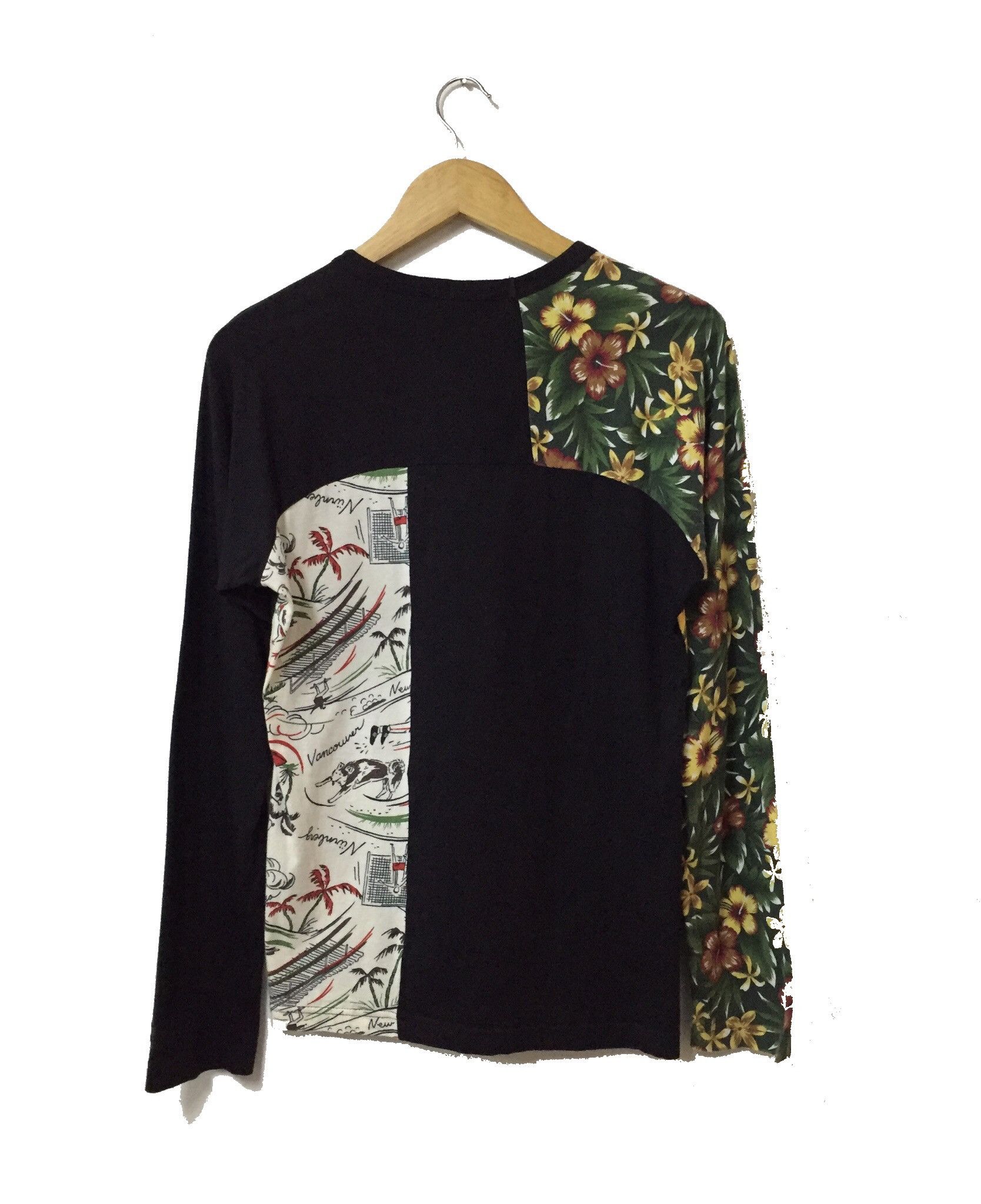 Yohji Yamamoto ADIDAS X YOHJI YAMAMOTO Y-3 PATCHWORK DESIGN TSHIRT Size XS / US 0-2 / IT 36-38 - 6 Thumbnail