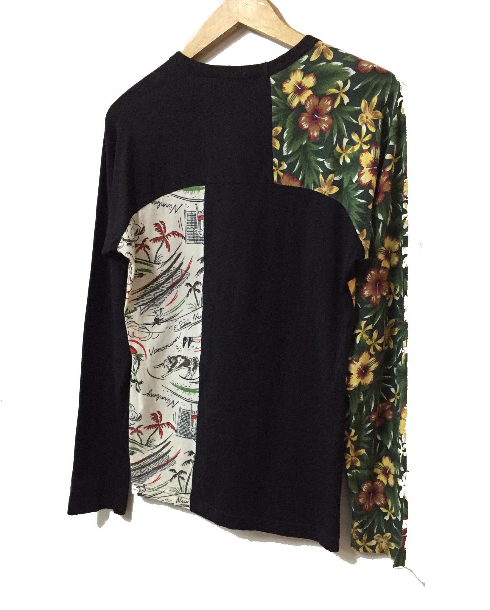 Yohji Yamamoto ADIDAS X YOHJI YAMAMOTO Y-3 PATCHWORK DESIGN TSHIRT Size XS / US 0-2 / IT 36-38 - 7 Thumbnail