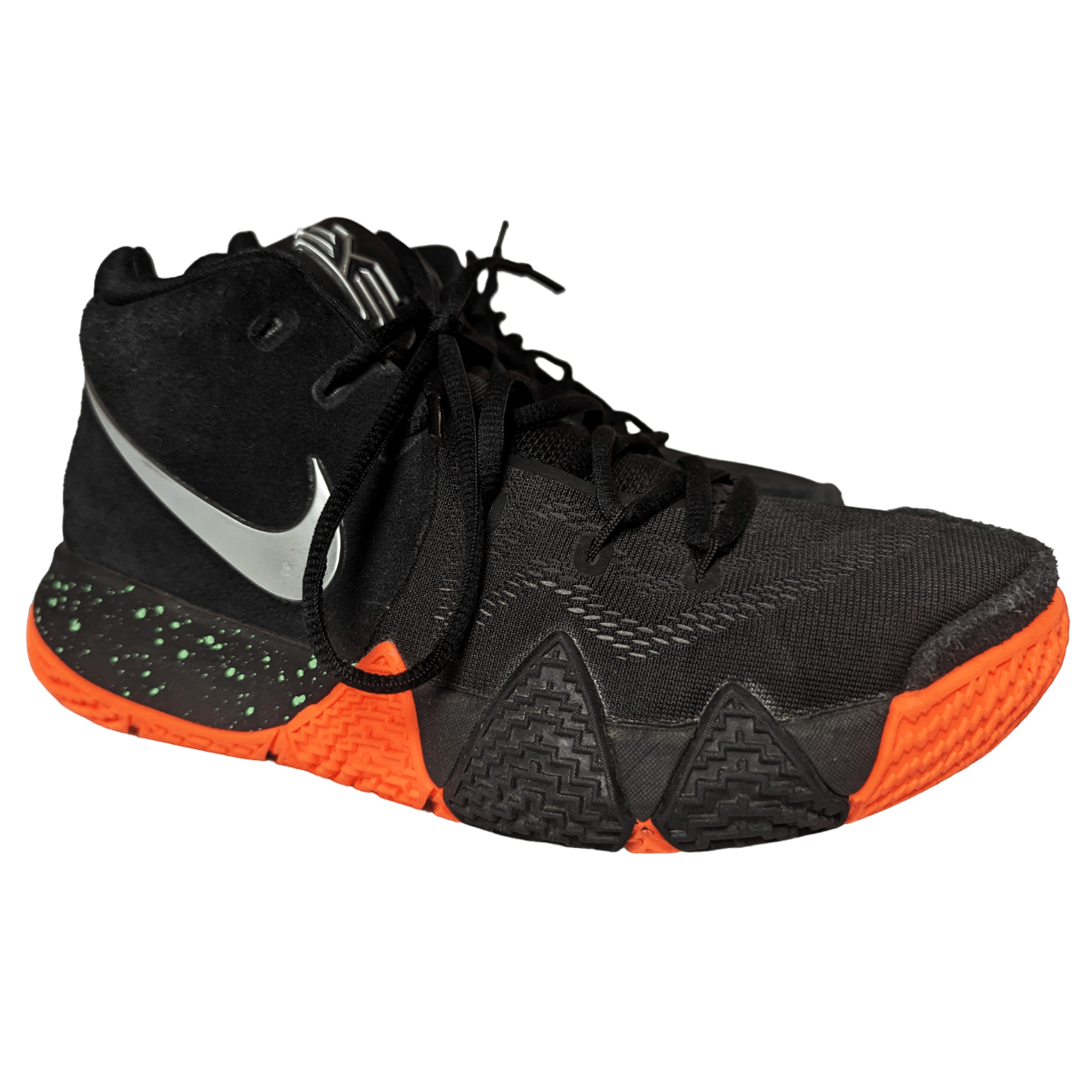 Nike KYRIE 4 Silver Orange Basketball Sneakers Size US 7.5 / EU 40-41 - 3 Thumbnail