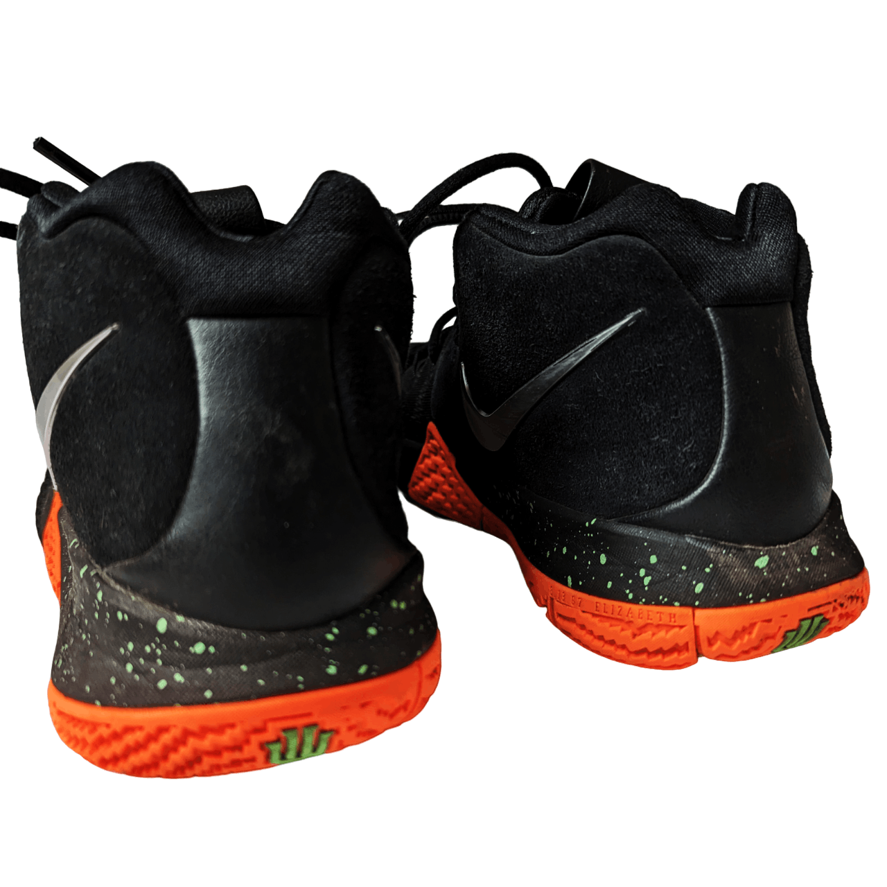 Nike KYRIE 4 Silver Orange Basketball Sneakers Size US 7.5 / EU 40-41 - 7 Thumbnail