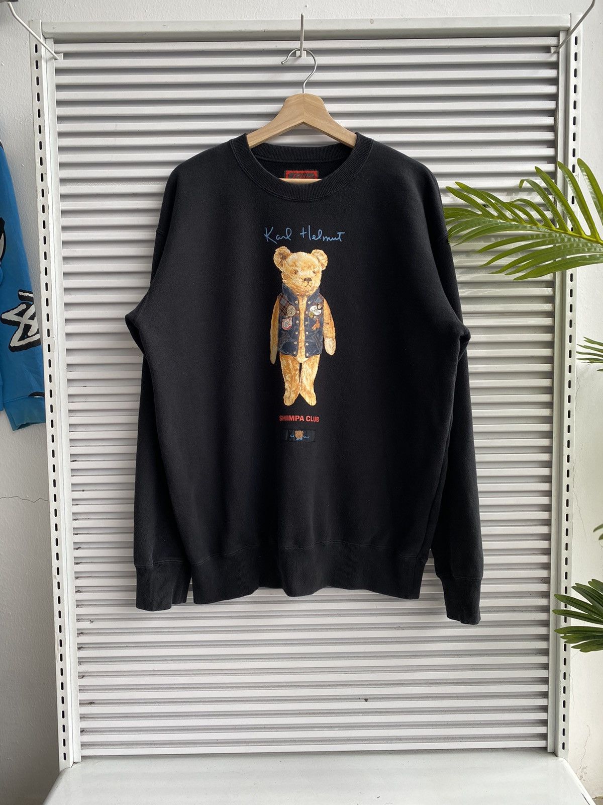 Japanese Brand Vintage Karl Helmut Bear / Travis Lang Scott Polo Size US L / EU 52-54 / 3 - 1 Thumbnail