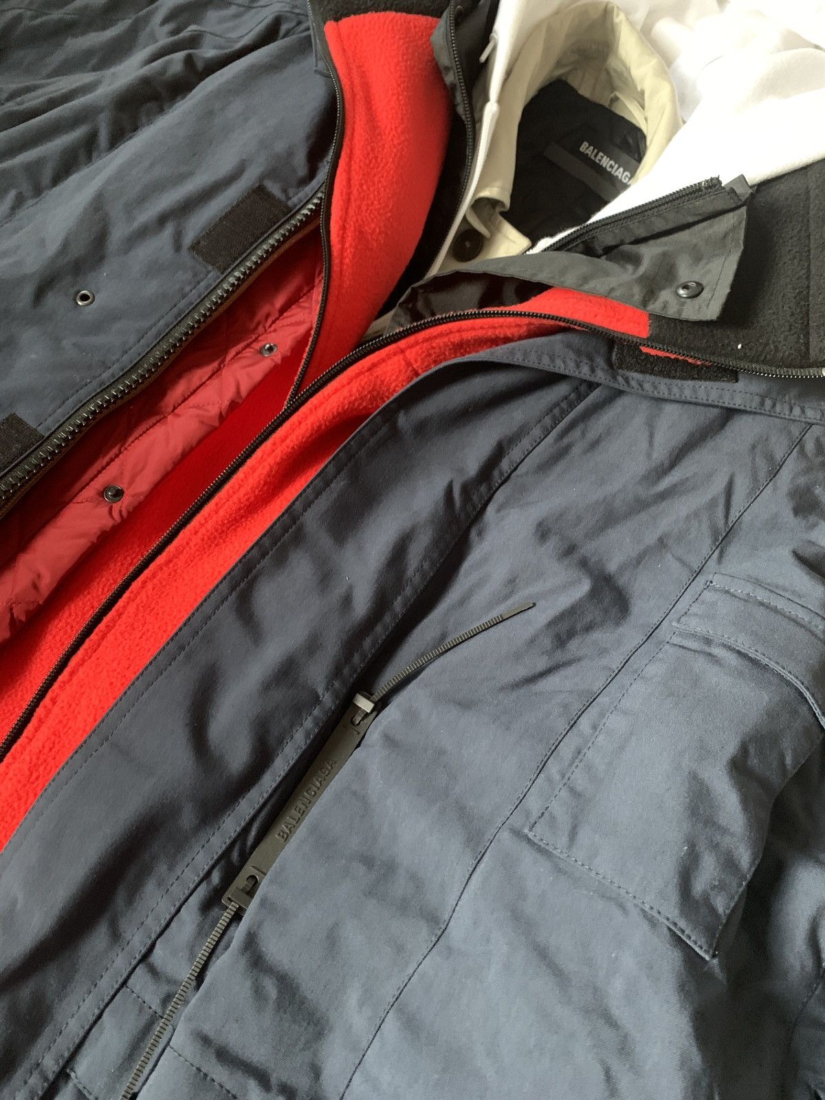 Balenciaga Balenciaga AW18 7-Layer Parka Jacket Size US L / EU 52-54 / 3 - 5 Thumbnail