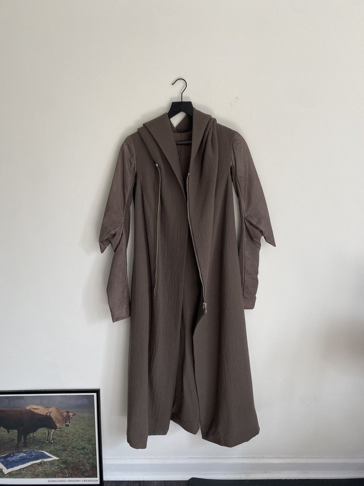 Rick Owens Aw09 Elbow Wing Long Jacket Size US S / EU 44-46 / 1 - 12 Thumbnail