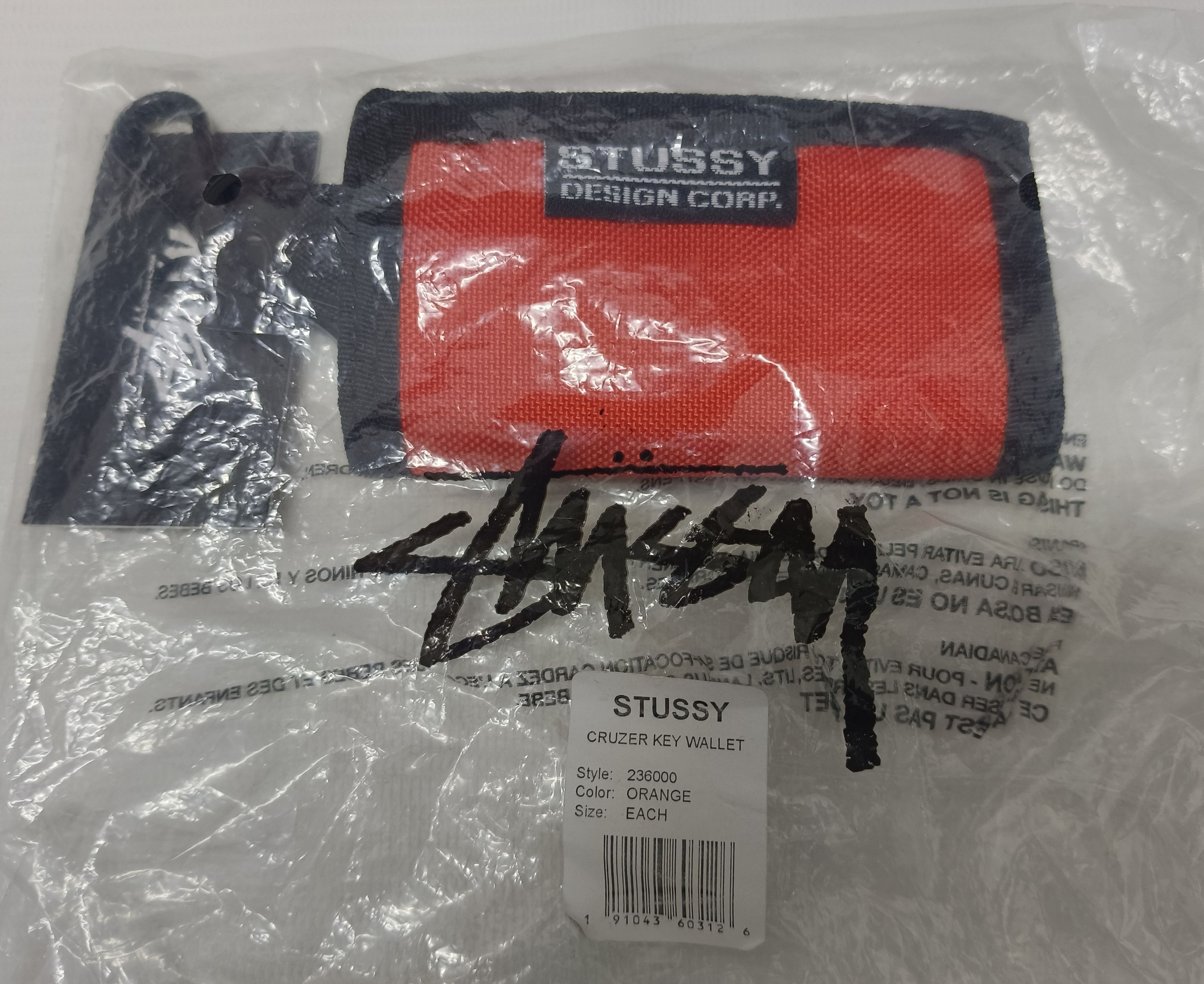 Hypebeast × Stussy Stussy Cruzer Key Wallet Size ONE SIZE - 2 Thumbnail